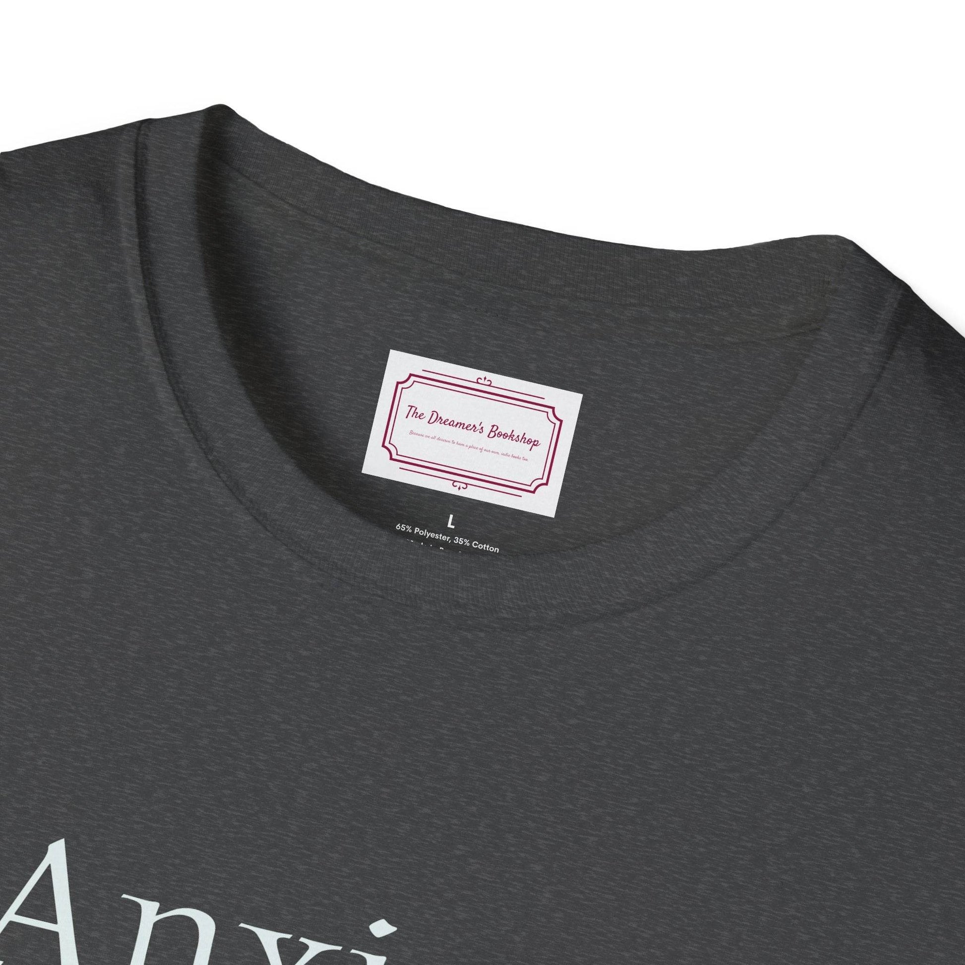 Anxiety Warrior Unisex Softstyle T-Shirt - Embrace Your Battles - The Dreamer's Bookshop.