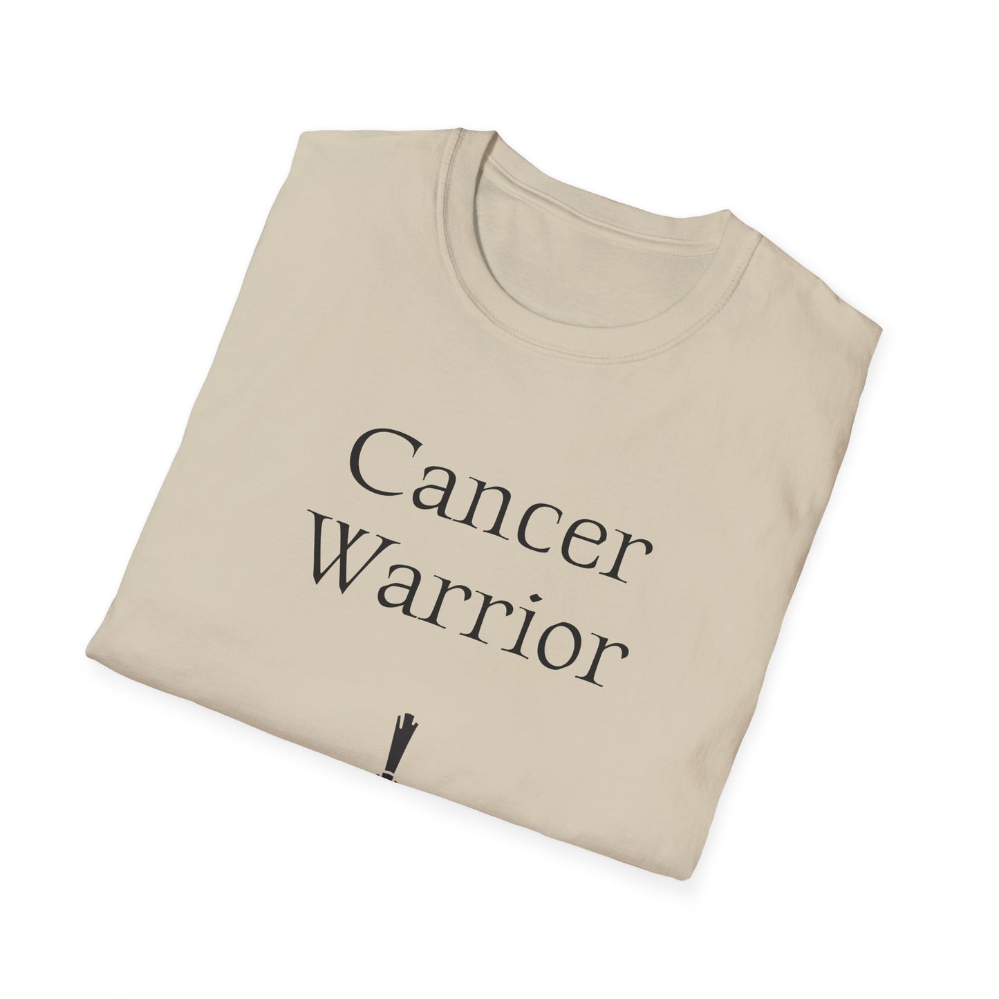 Cancer Warrior Unisex Softstyle T-Shirt - Empowering Battle for Women's Health