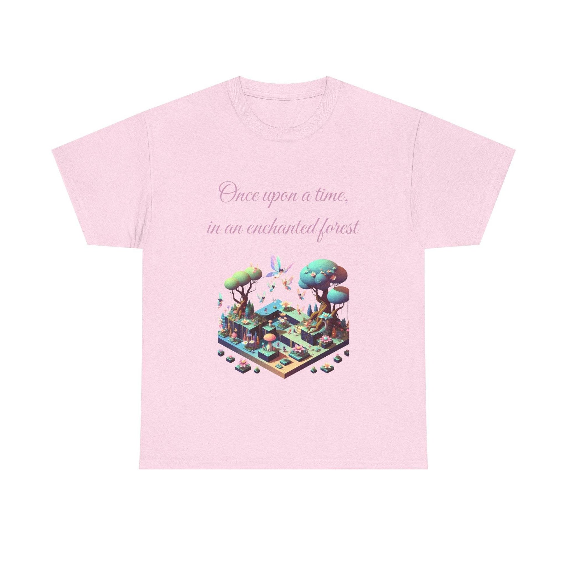 Enchanted Forest - A Unisex Heavy Cotton Tee - Perfect for Book Lovers - The Dreamer's Bookshop.