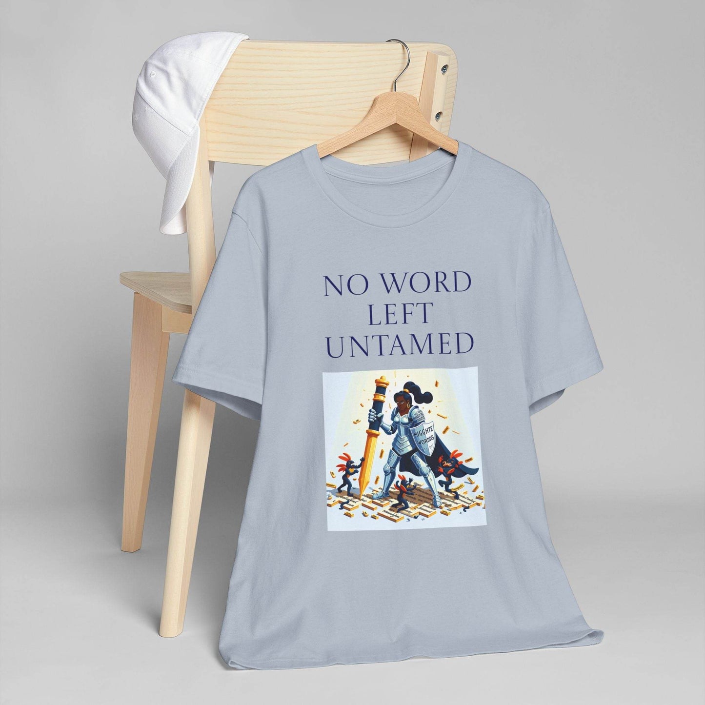 Unisex Jersey T-Shirt - No Word - The Dreamer's Bookshop.
