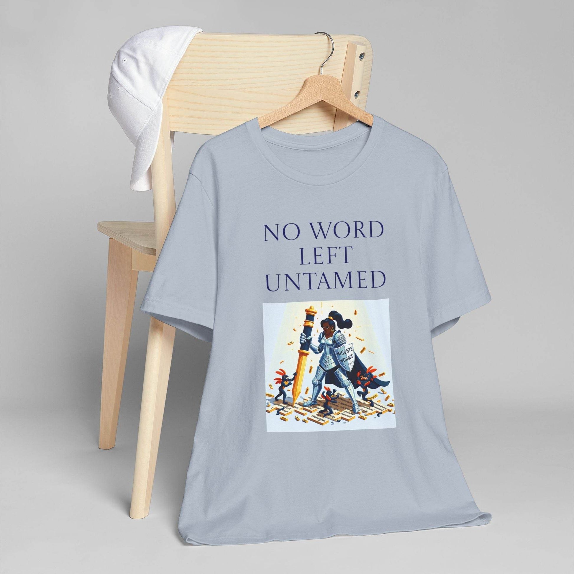 Unisex Jersey T-Shirt - No Word - The Dreamer's Bookshop.