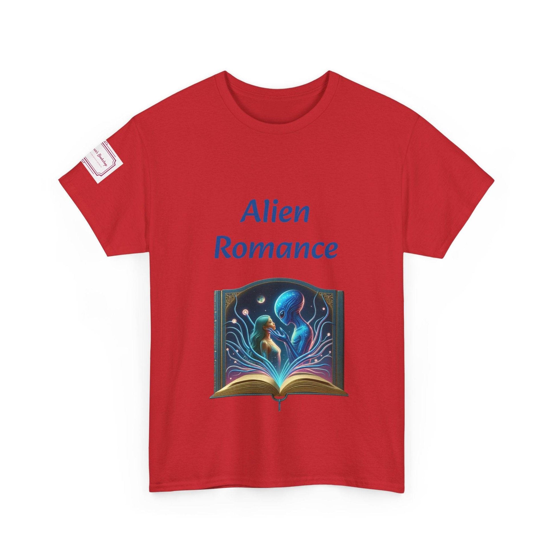 Sci-Fi - Graphic Unisex Heavy Cotton Tee - Alien Romance Books - The Dreamer's Bookshop.