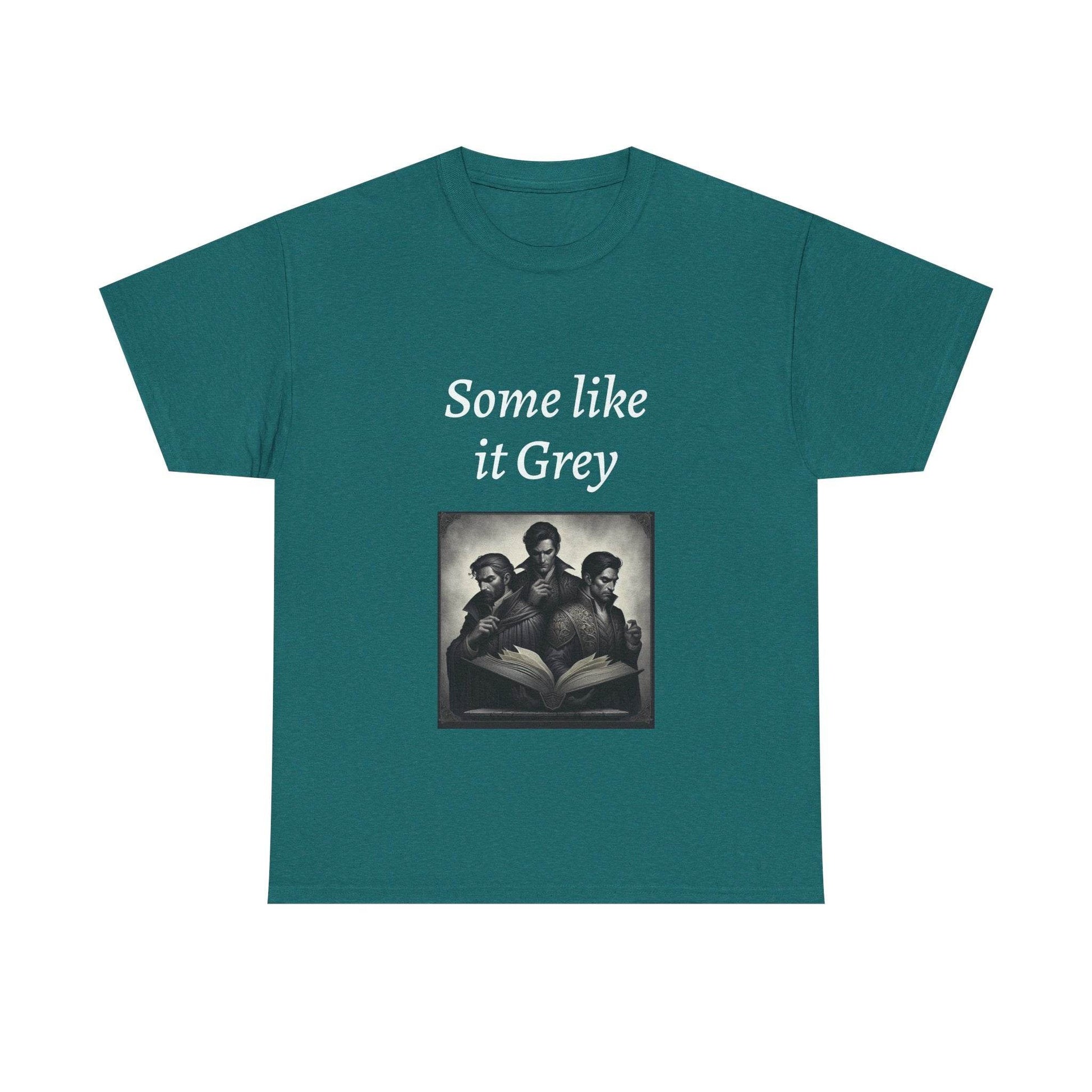 Like it Grey - Unisex Heavy Cotton Tee - Dark Romance - The Dreamer's Bookshop.