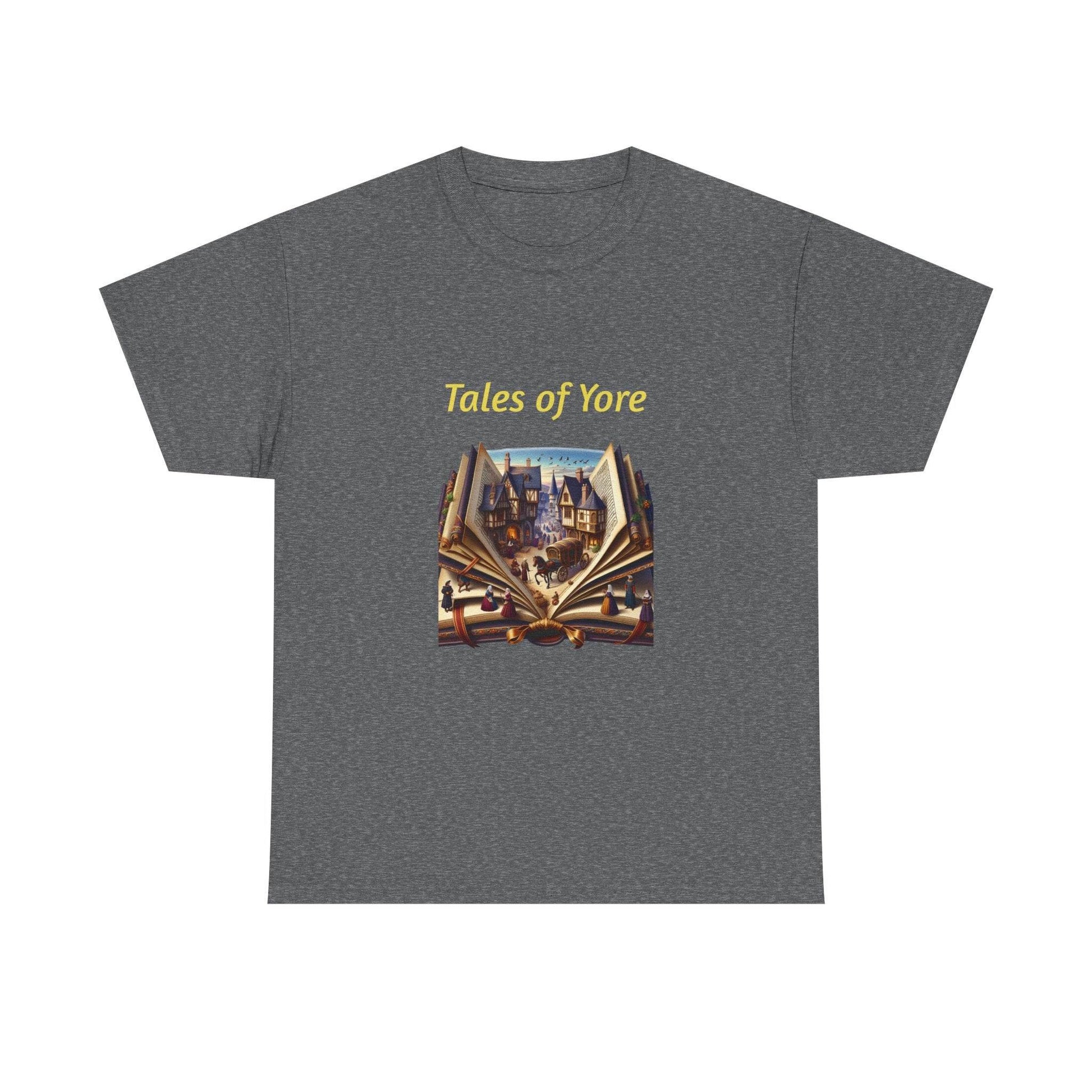 Tales of Yore - Graphic Tee - Unisex Heavy Cotton T-Shirt Historical Books - The Dreamer's Bookshop.