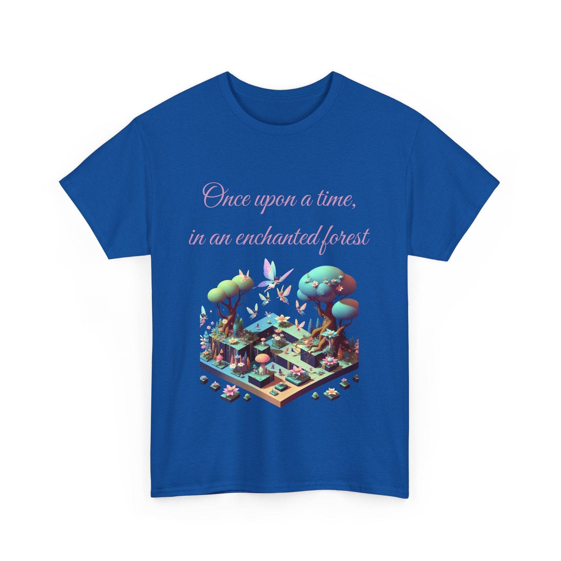 Enchanted Forest - Unisex Heavy Cotton Tee for Book Lovers - The Dreamer's Bookshop.