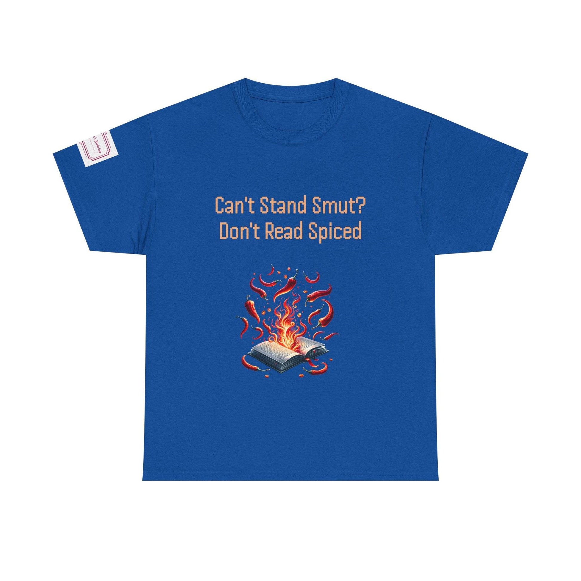 Can't Stand Smut? - Unisex Heavy Cotton Tee - Spiced Books - The Dreamer's Bookshop.