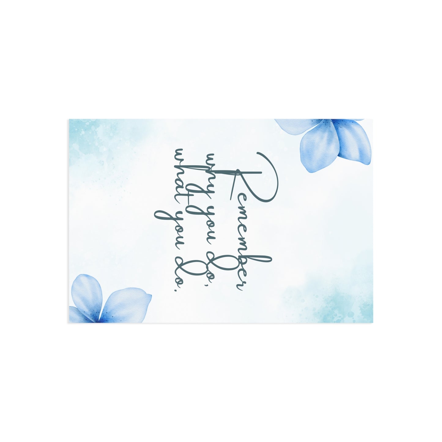 The Dreamer's Bookshop - Positive Affirmations "Remember Why" Card - The Dreamer's Bookshop.
