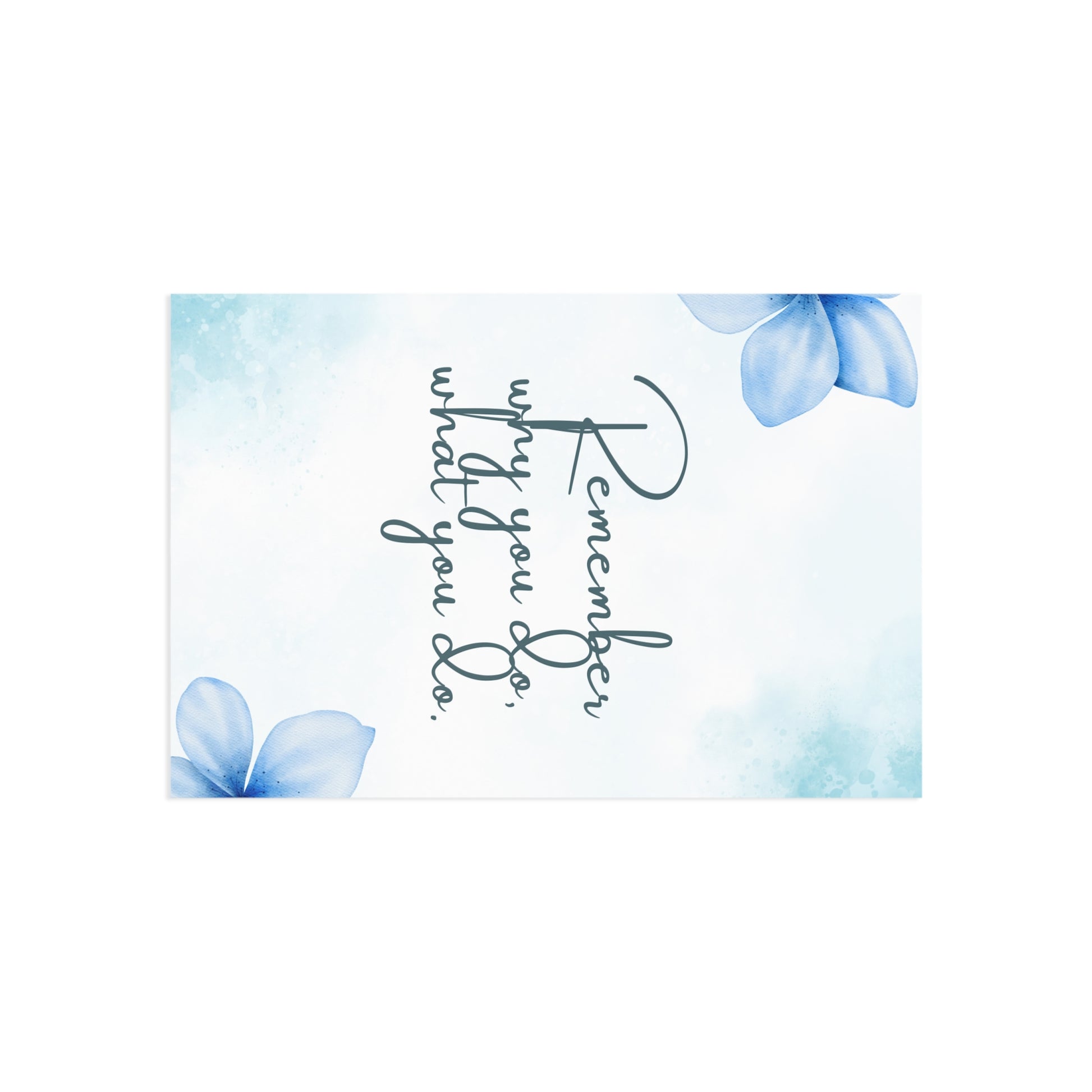 The Dreamer's Bookshop - Positive Affirmations "Remember Why" Card - The Dreamer's Bookshop.
