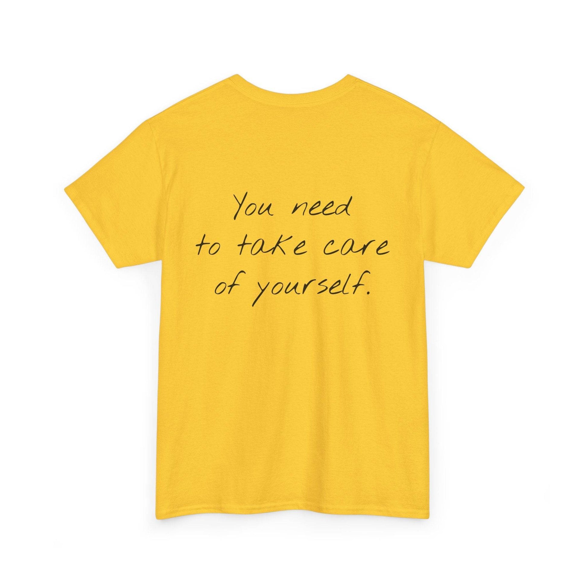 Take Care - Unisex Heavy Cotton Tee - Creative Apparel - The Dreamer's Bookshop.