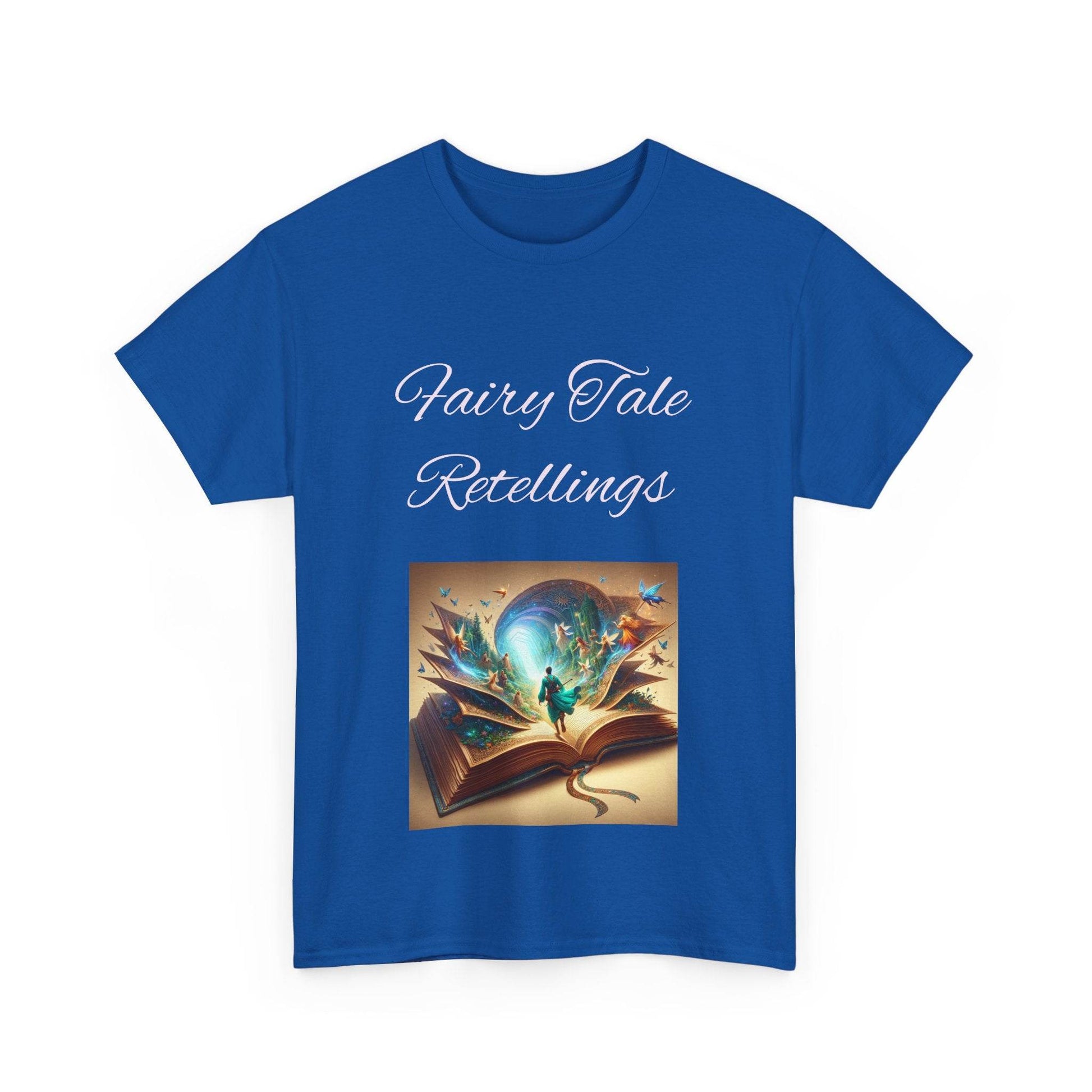 Fiction - Unisex Heavy Cotton Tee - Fairy Tale Retellings - The Dreamer's Bookshop.