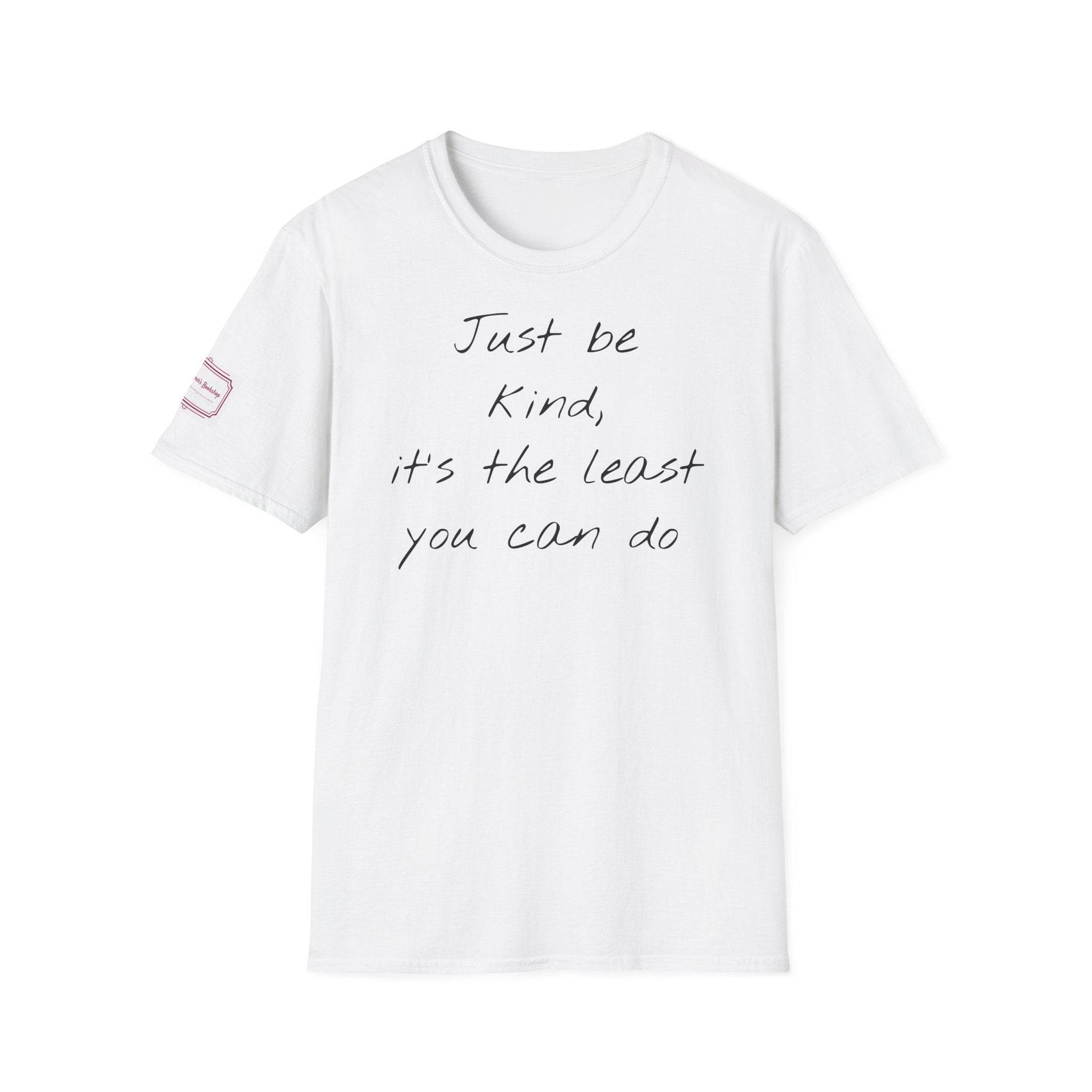 Unisex Softstyle T-Shirt - Be Kind Design for Book Lovers - The Dreamer's Bookshop.