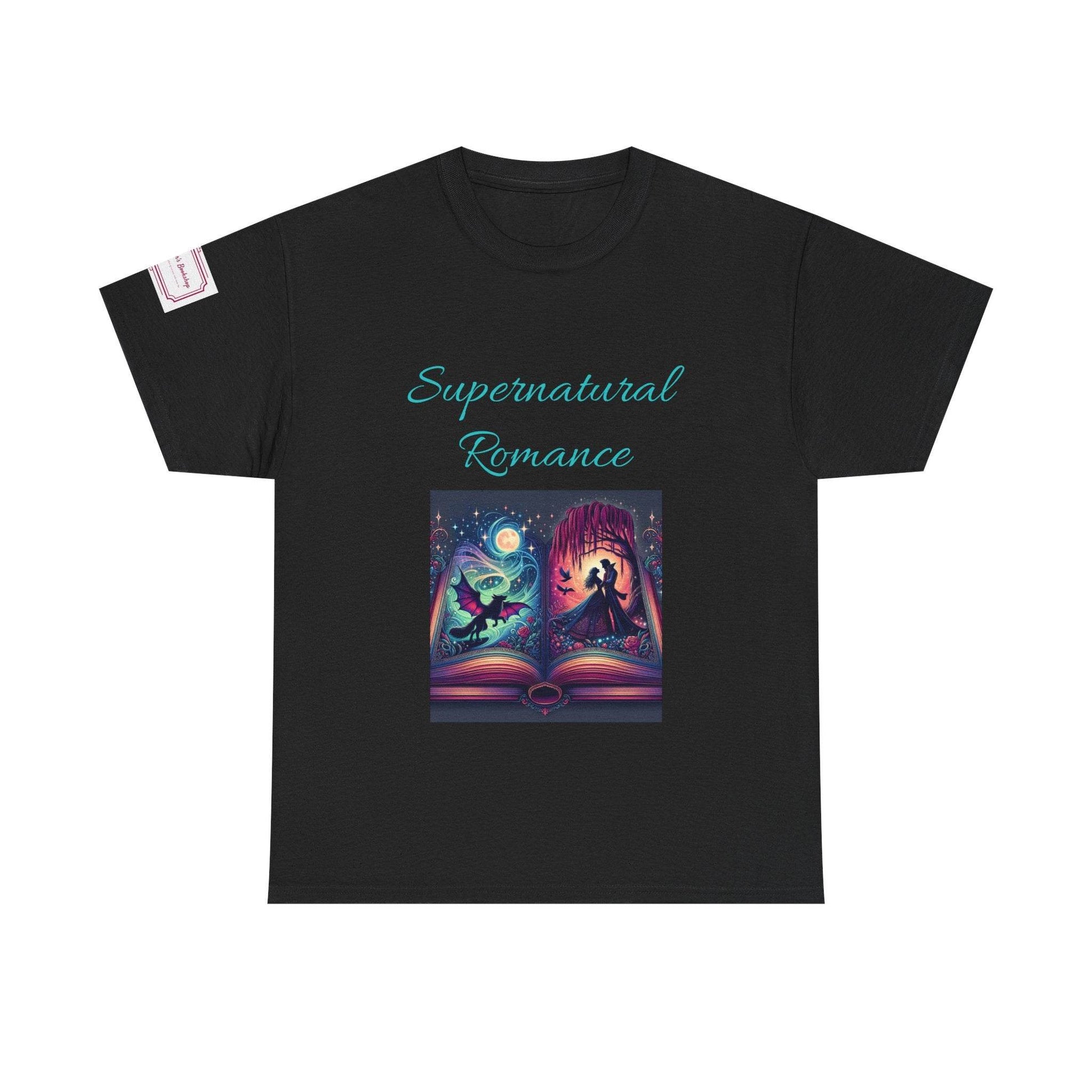 Fantasy - Graphic Unisex Heavy Cotton Tee - Supernatural Romance - The Dreamer's Bookshop.