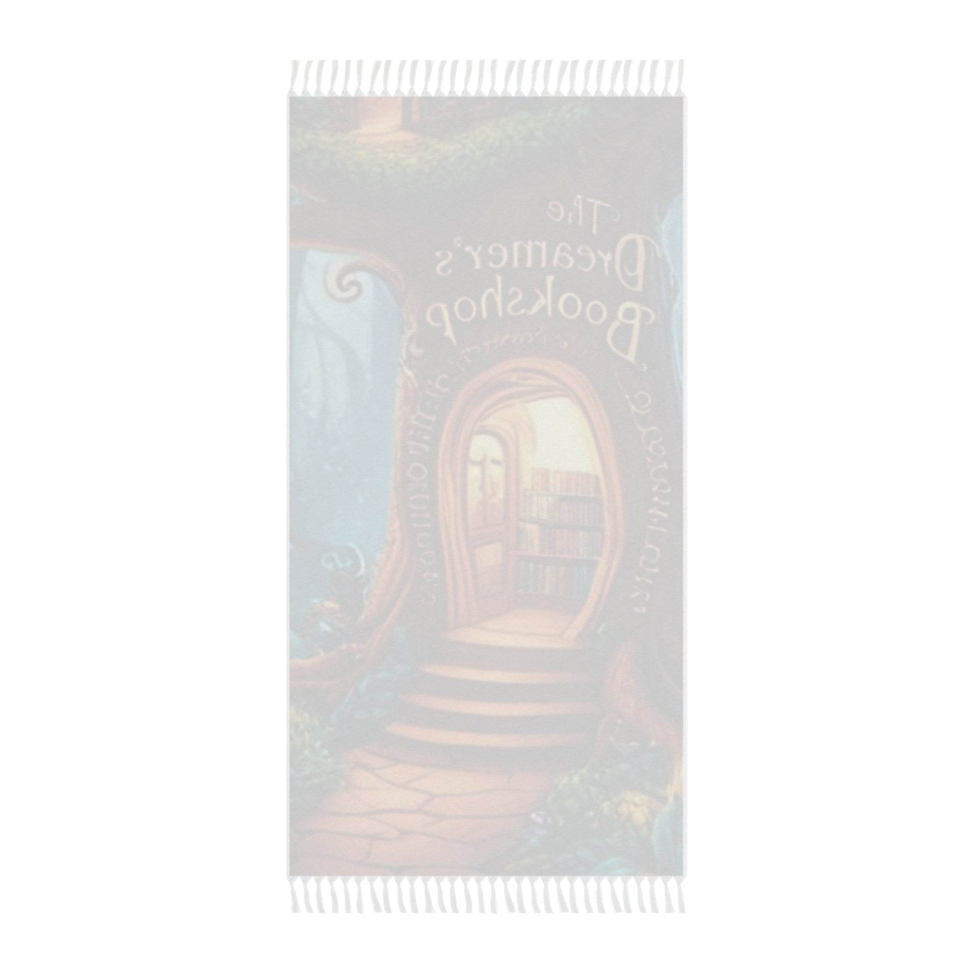 Dreamer’s Bookshop Boho Beach Towel – Cozy, Inspirational Vibes for Beach Lovers - The Dreamer's Bookshop.