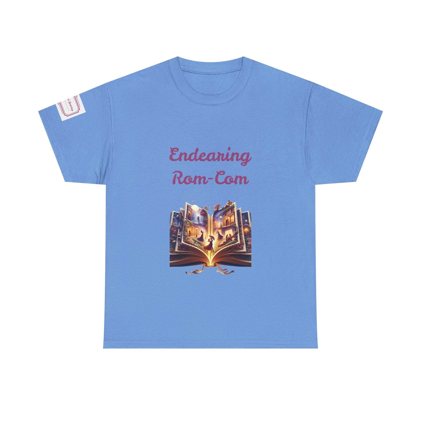 Endearing - Unisex Heavy Cotton Tee - Rom-Com Books - The Dreamer's Bookshop.