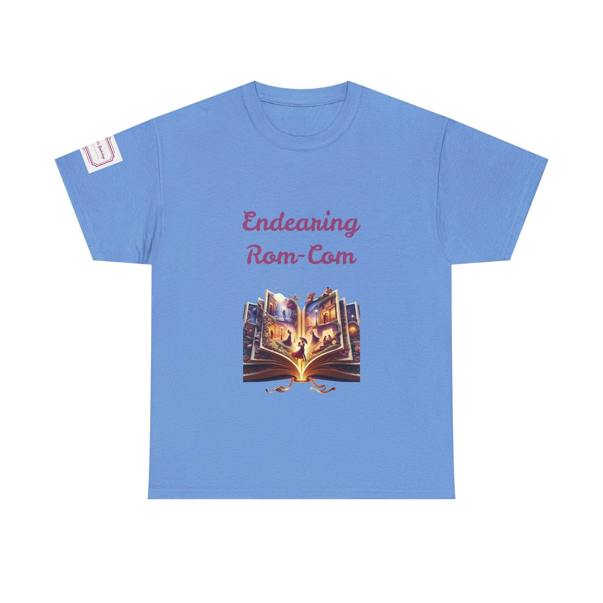 Endearing - Unisex Heavy Cotton Tee - Rom-Com Books - The Dreamer's Bookshop.