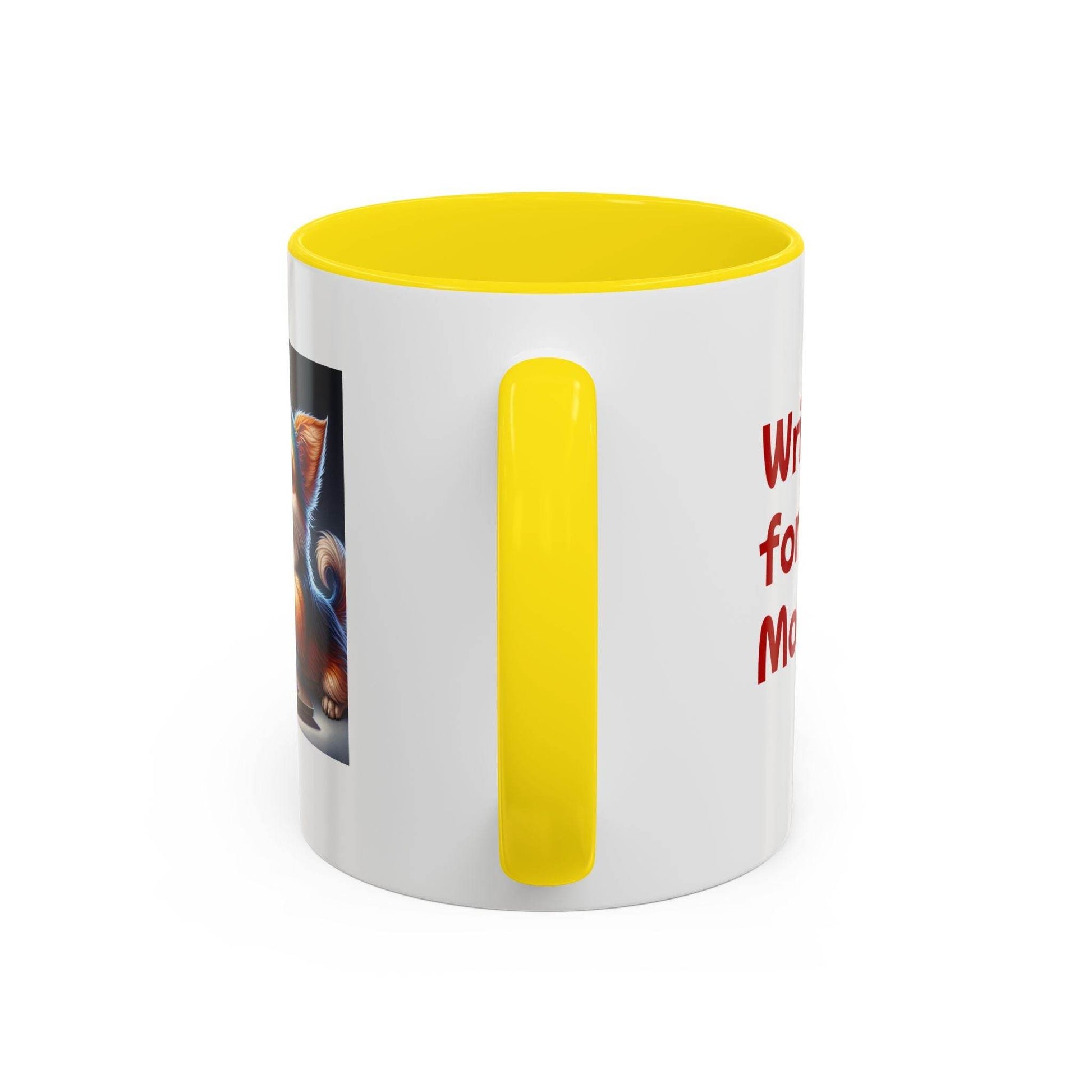 Playful Dog Writer Coffee Mug - Cute Gift for Book Lovers - The Dreamer's Bookshop.
