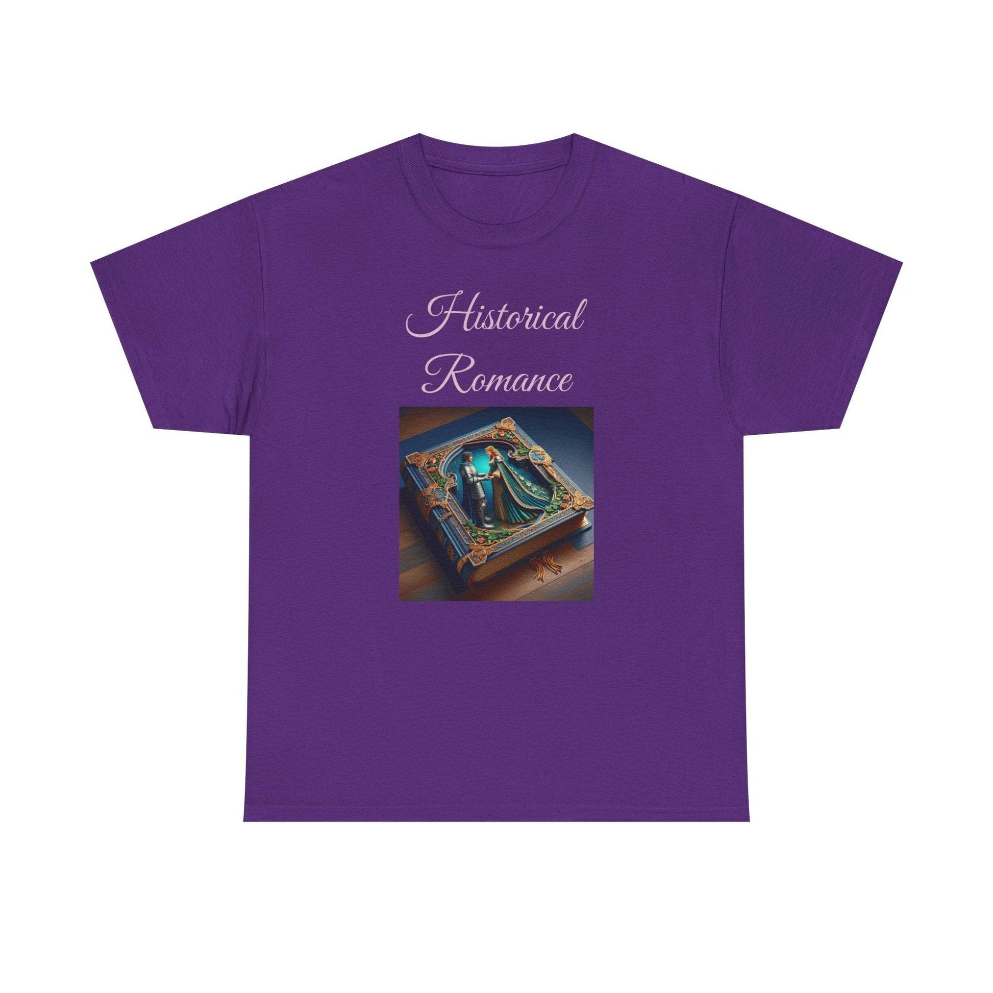 Fiction - Graphic Tee - Unisex Heavy Cotton T-Shirt - Historical Romance - The Dreamer's Bookshop.