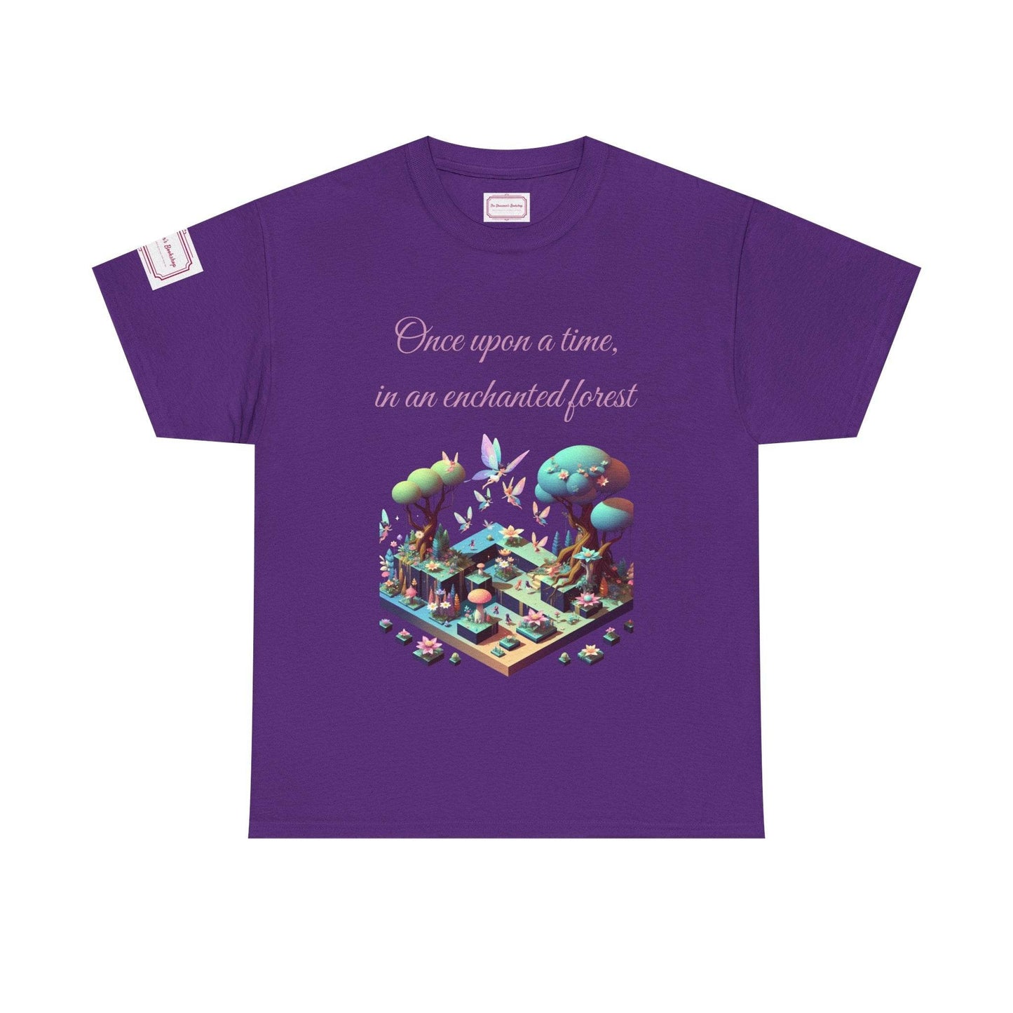 Enchanted Forest - Unisex Heavy Cotton Tee - Perfect for Book Lovers - The Dreamer's Bookshop.