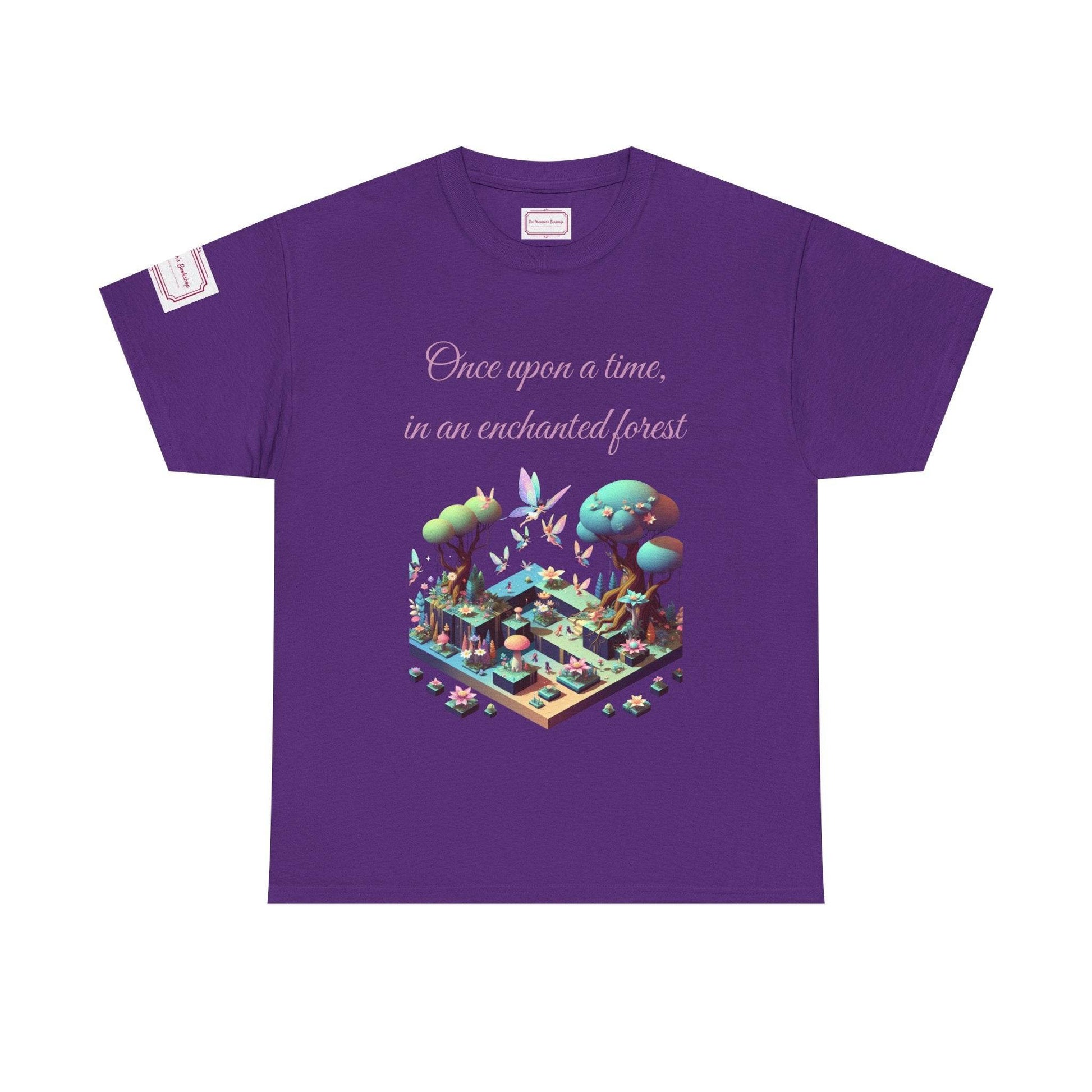 Enchanted Forest - Unisex Heavy Cotton Tee - Perfect for Book Lovers - The Dreamer's Bookshop.