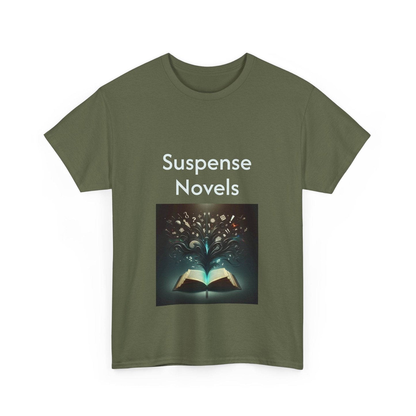 Fiction - Unisex Heavy Cotton Tee - Suspense Novels - The Dreamer's Bookshop.