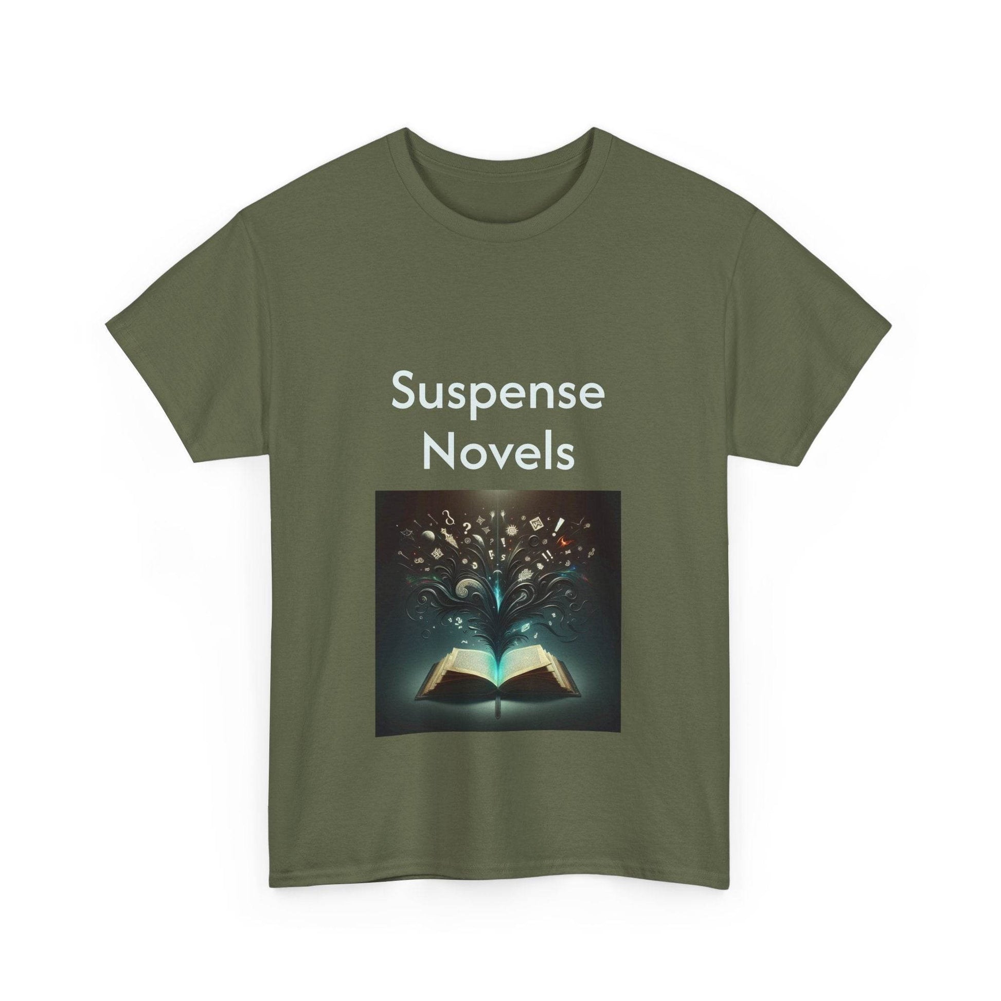 Fiction - Unisex Heavy Cotton Tee - Suspense Novels - The Dreamer's Bookshop.