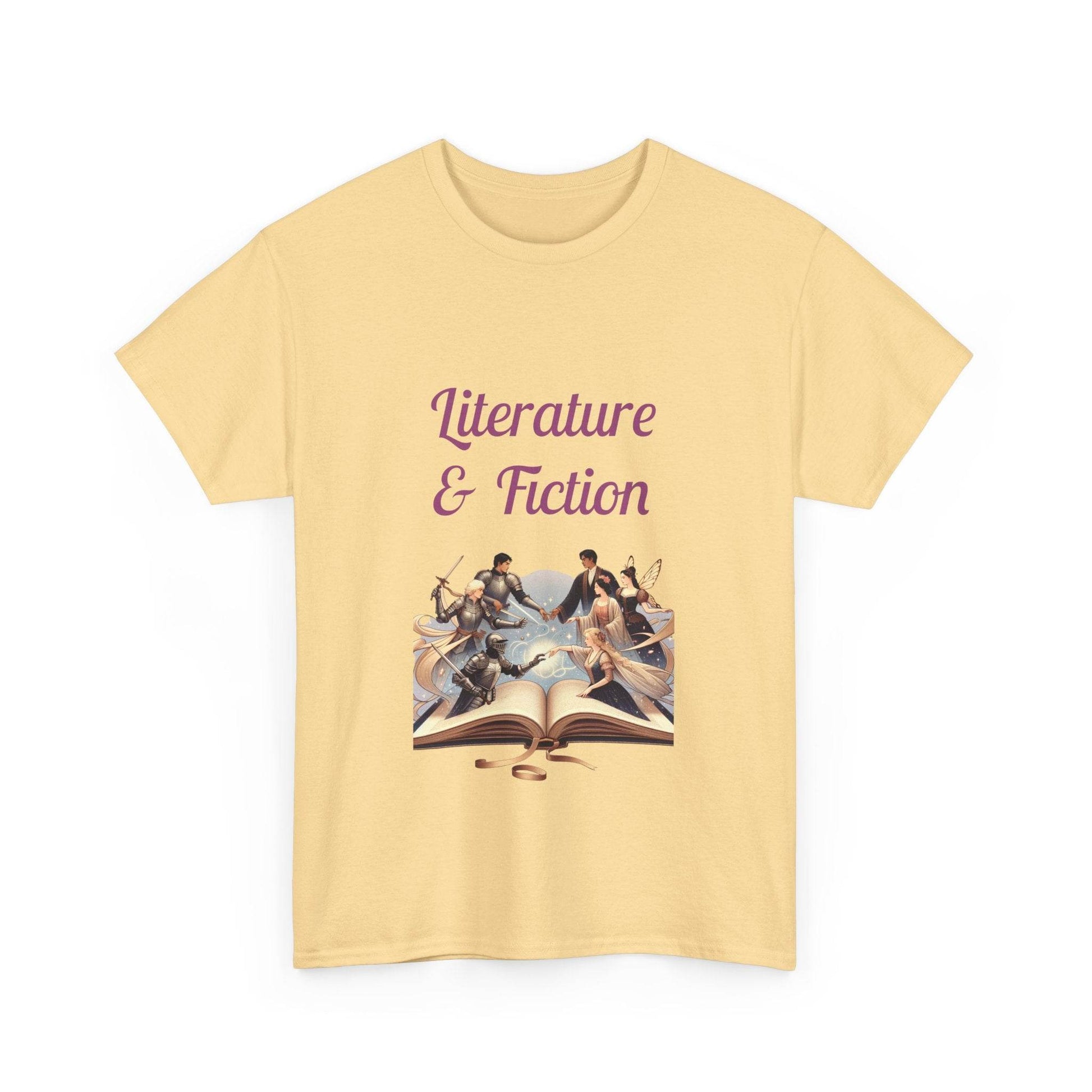Fiction - Unisex Heavy Cotton Tee - Literature Books - The Dreamer's Bookshop.