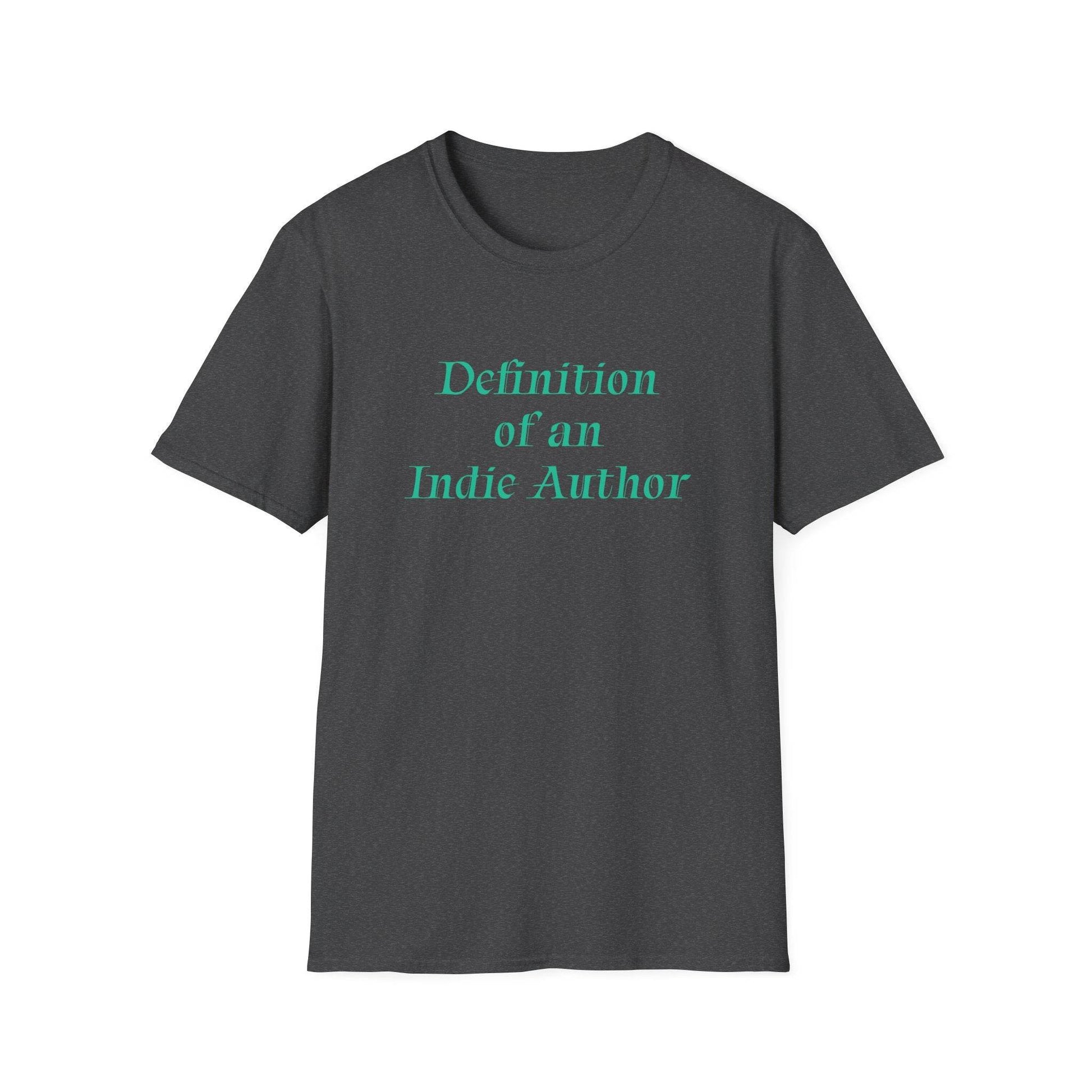 Unisex Softstyle T-Shirt - 'Indie Author' Inspirational - The Dreamer's Bookshop.