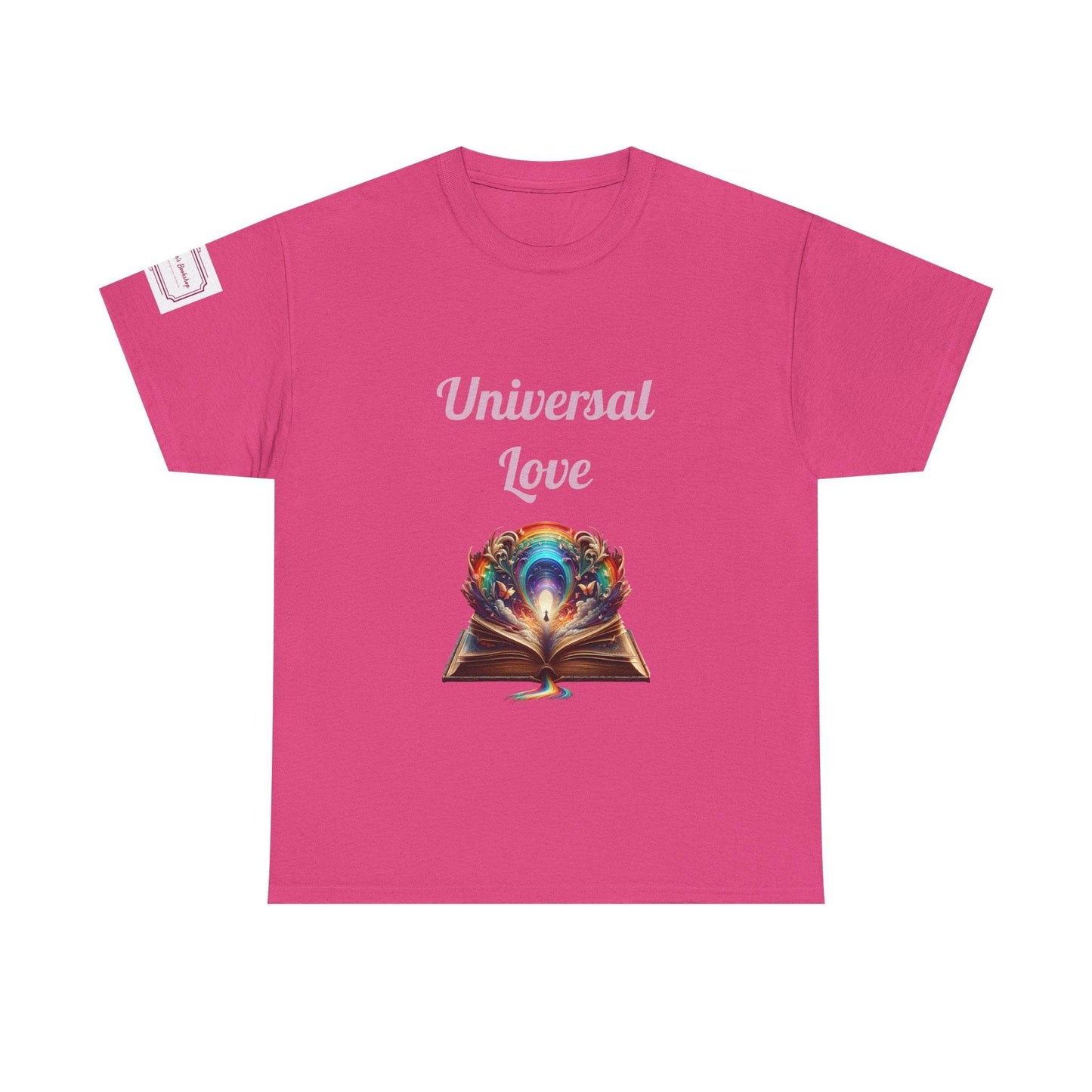 Universal Love - Unisex Heavy Cotton Tee - Queer Romance Books - The Dreamer's Bookshop.