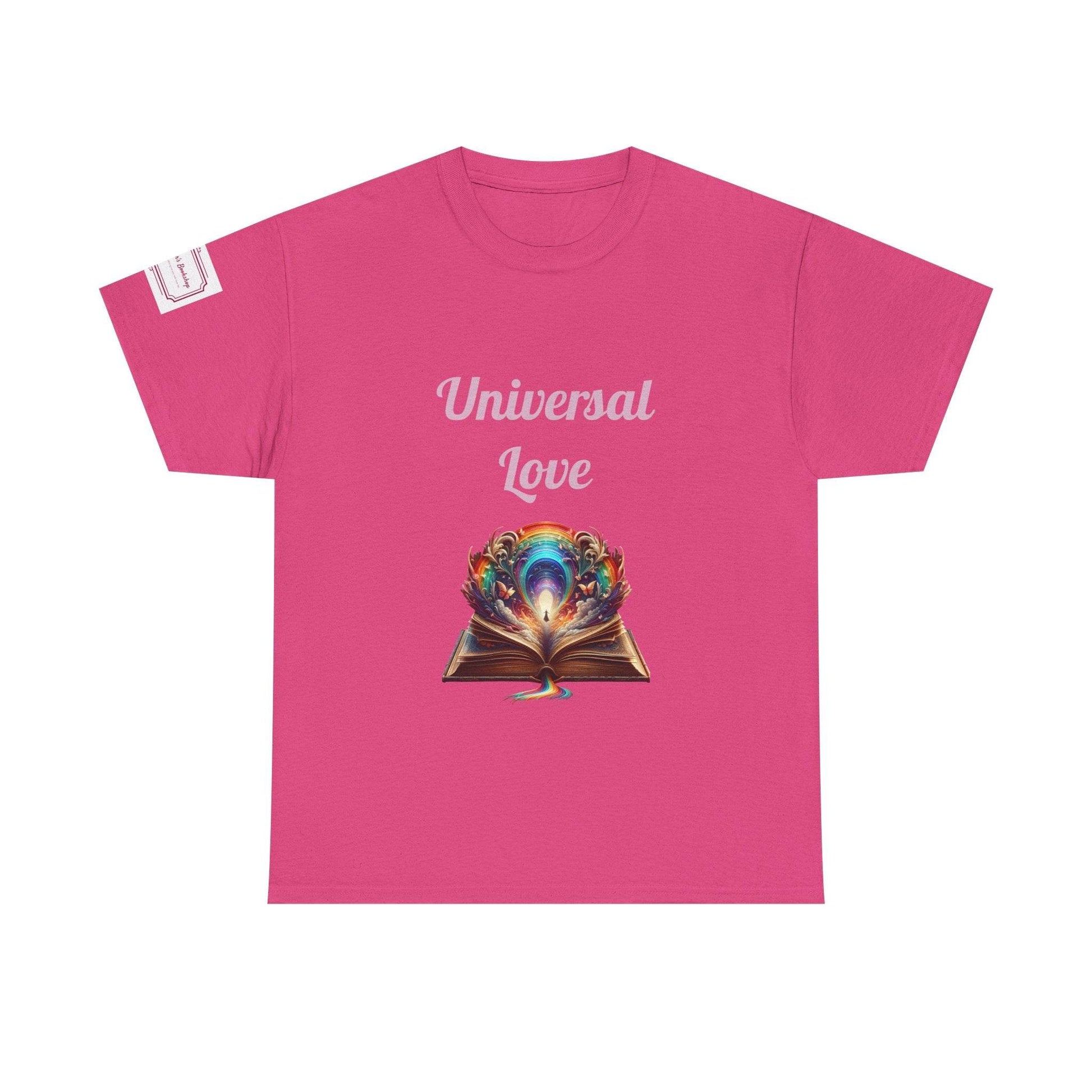 Universal Love - Unisex Heavy Cotton Tee - Queer Romance Books - The Dreamer's Bookshop.