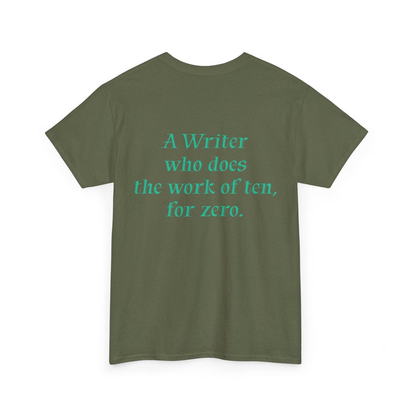 Indie Author - Unisex Heavy Cotton Tee - Creative Apparel - The Dreamer's Bookshop.