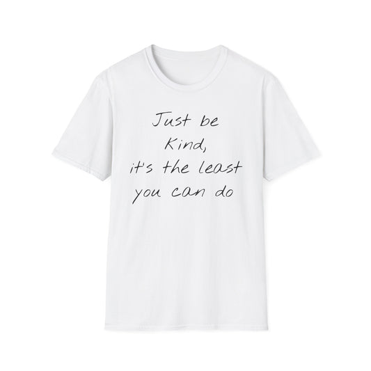 Unisex Travel-Inspired T-Shirt - "Just Be Kind" - Perfect for Book Lovers - The Dreamer's Bookshop.
