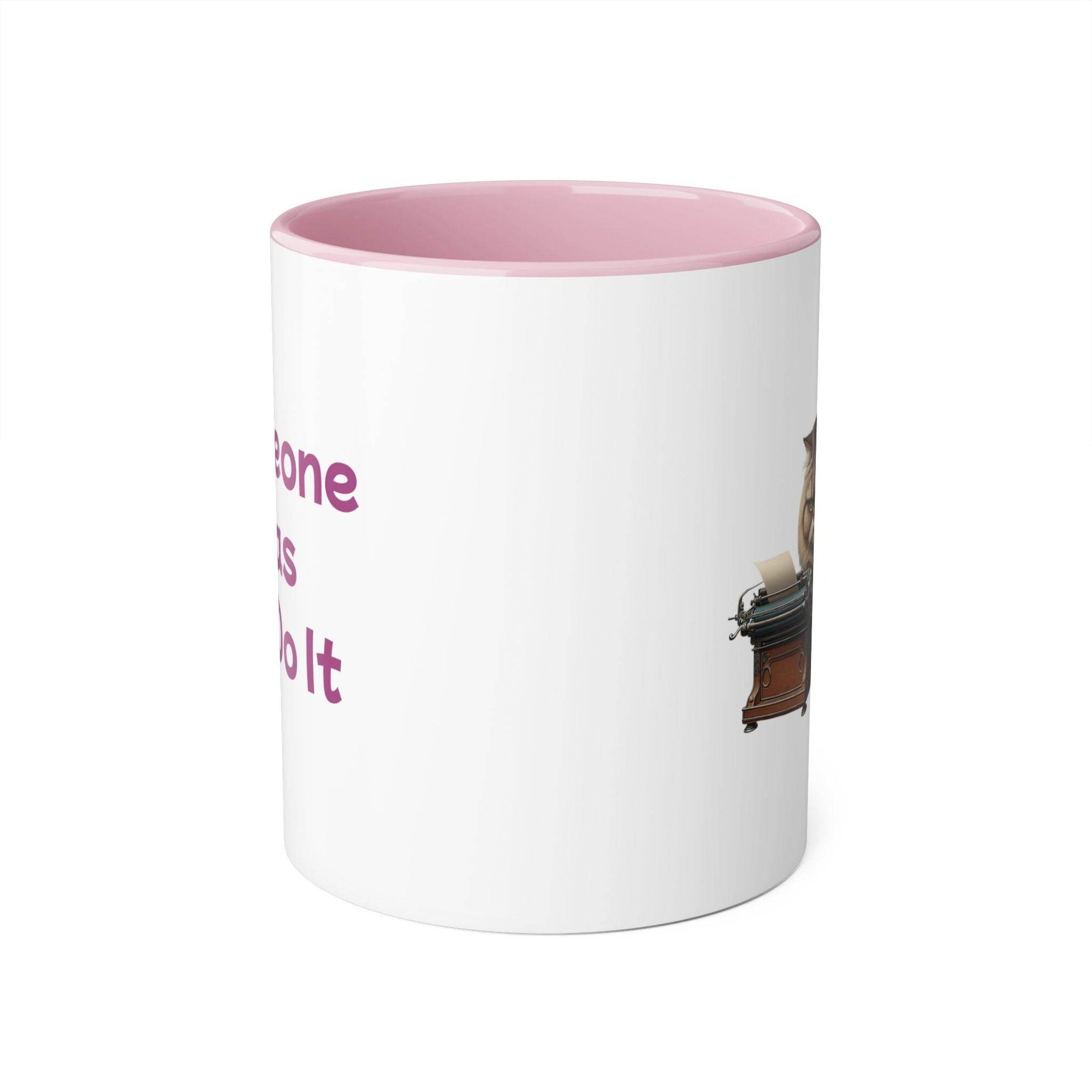 Funny Writer Cat Accent Mug - 11oz Coffee Cup for Book Lovers - The Dreamer's Bookshop.