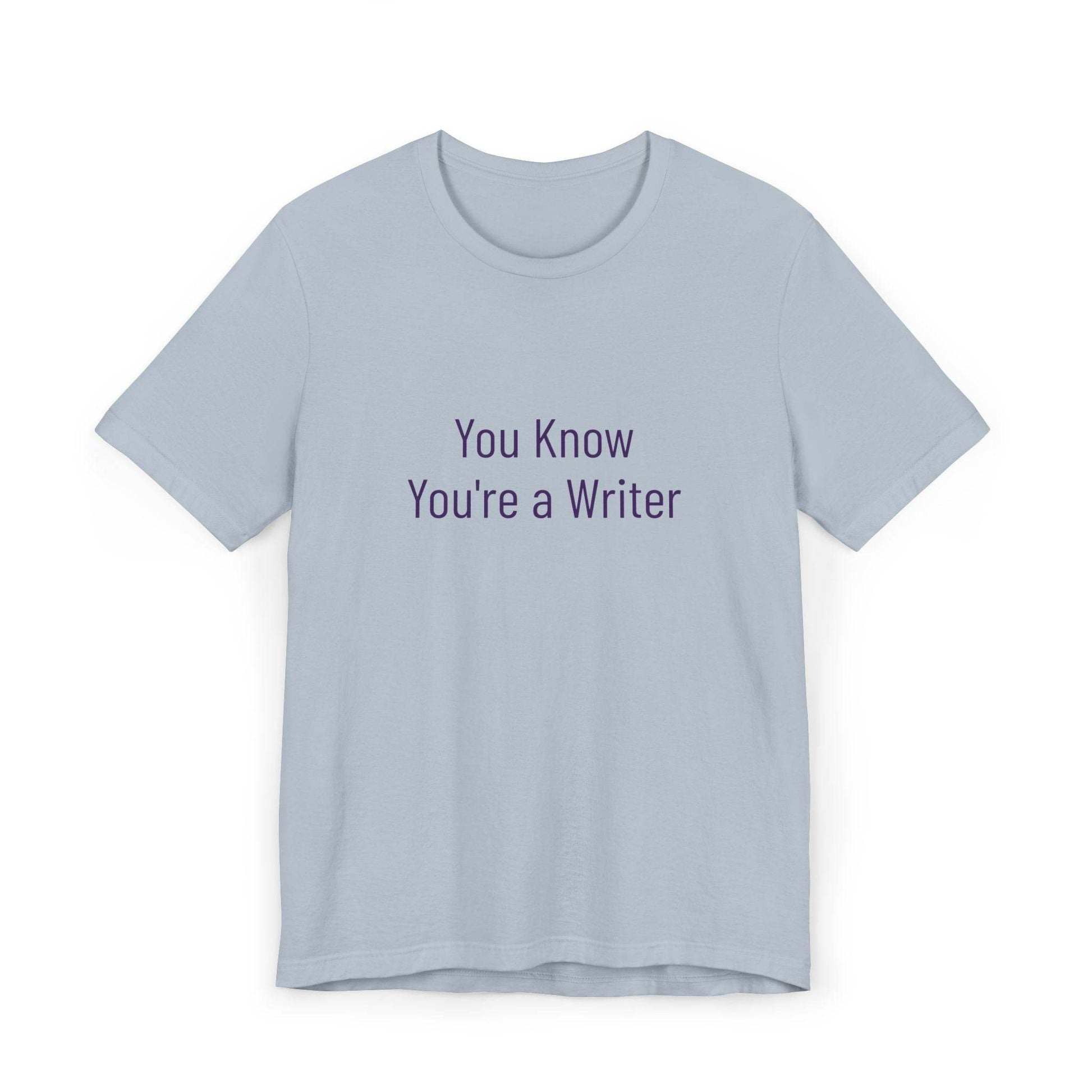 Unisex Jersey T-Shirt - 'You Know' Philosophical - The Dreamer's Bookshop.