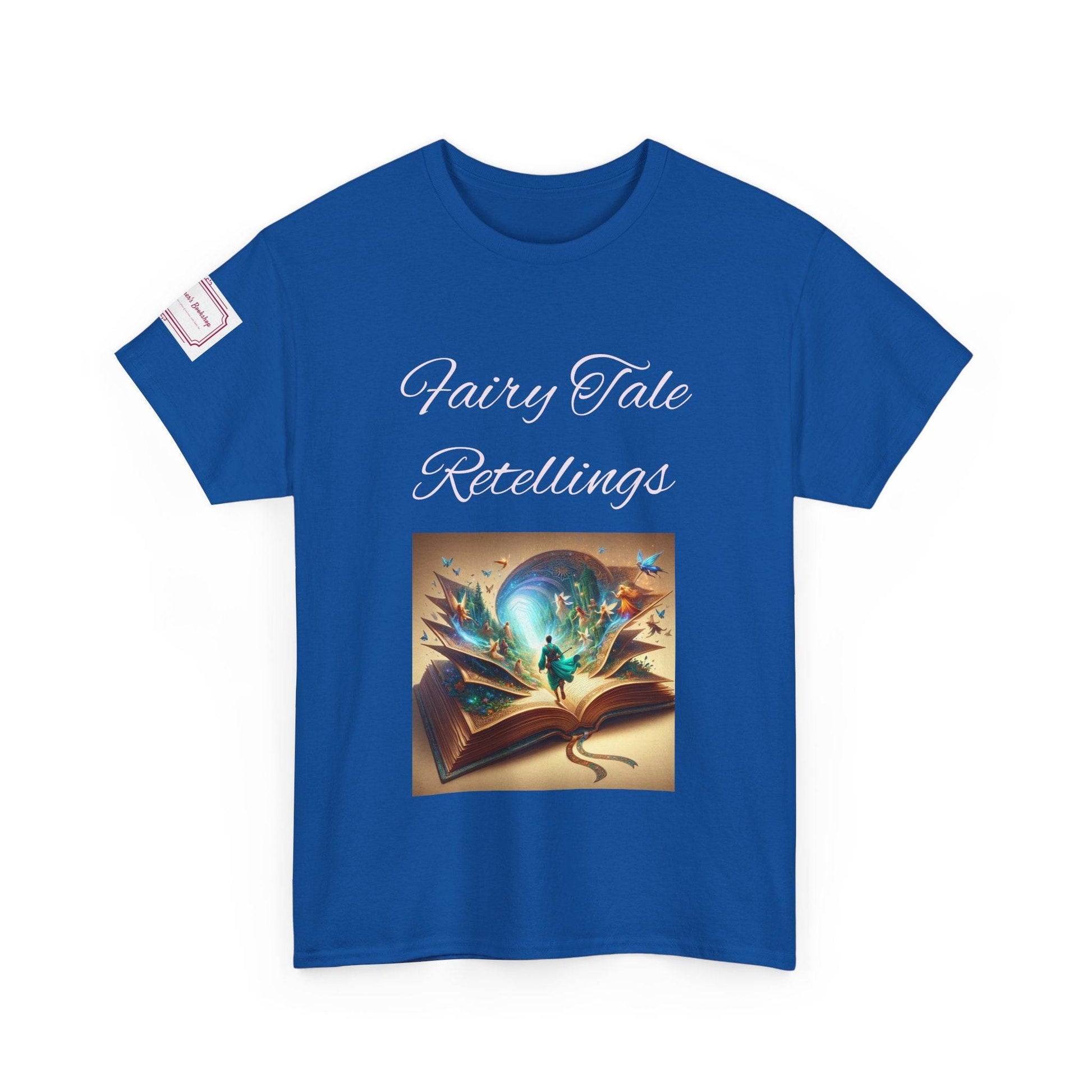 Fiction - Graphic Unisex Heavy Cotton Tee - Fairy Tale Retellings - The Dreamer's Bookshop.