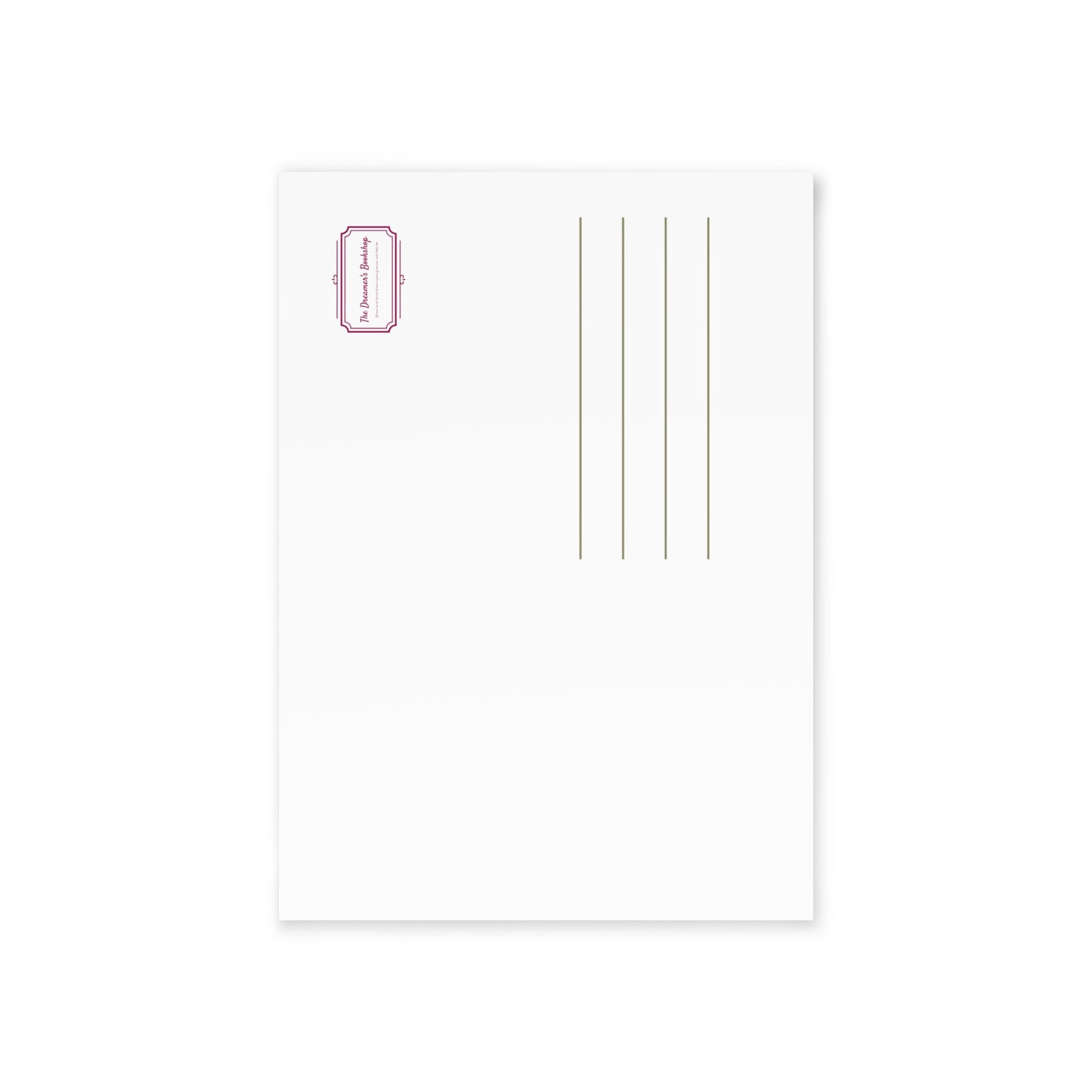 The Dreamer's Bookshop "Ice Skating" Enjoy the Little Things Card