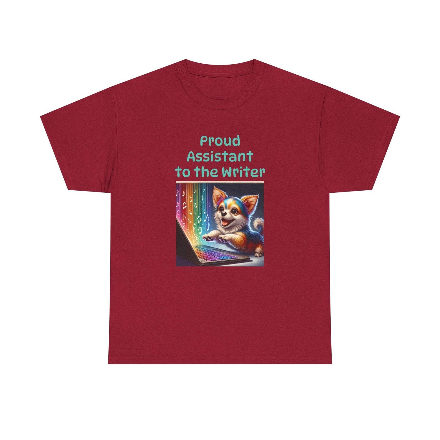 Assistant Writer - A Unisex Heavy Cotton Tee - Perfect Gift for Book Lovers - The Dreamer's Bookshop.