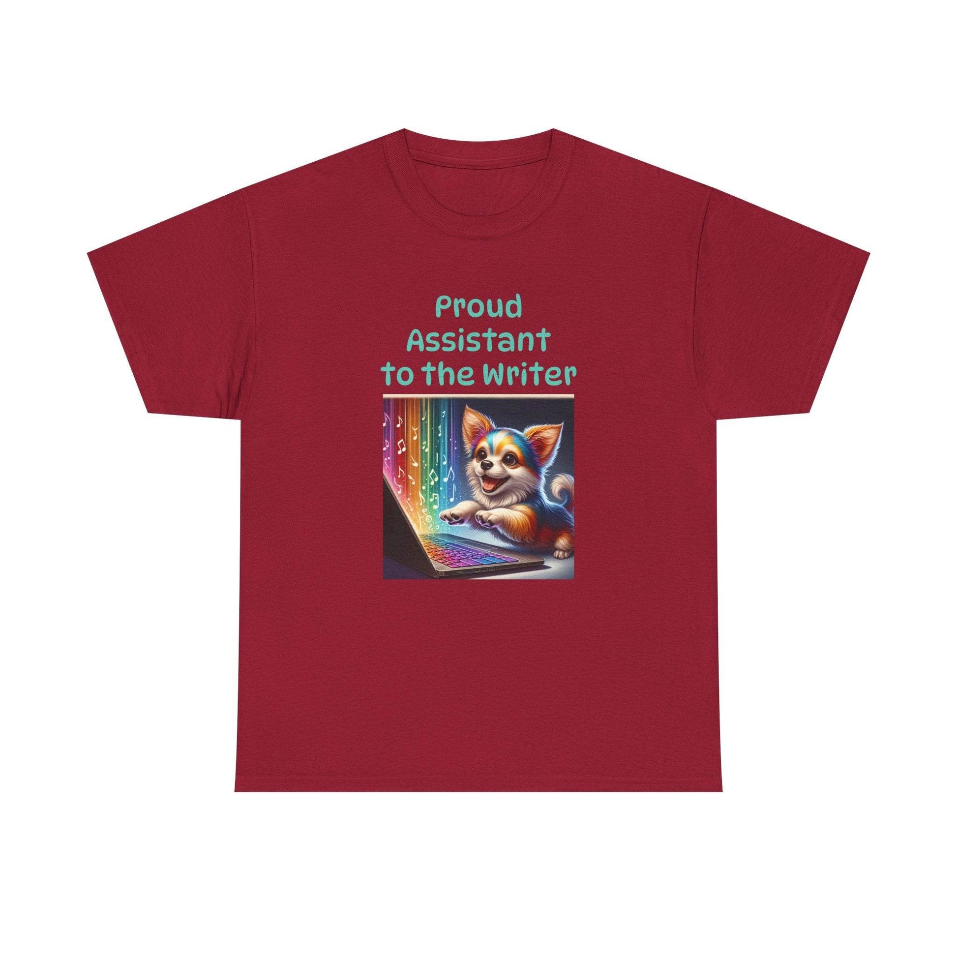 Assistant Writer - A Unisex Heavy Cotton Tee - Perfect Gift for Book Lovers - The Dreamer's Bookshop.