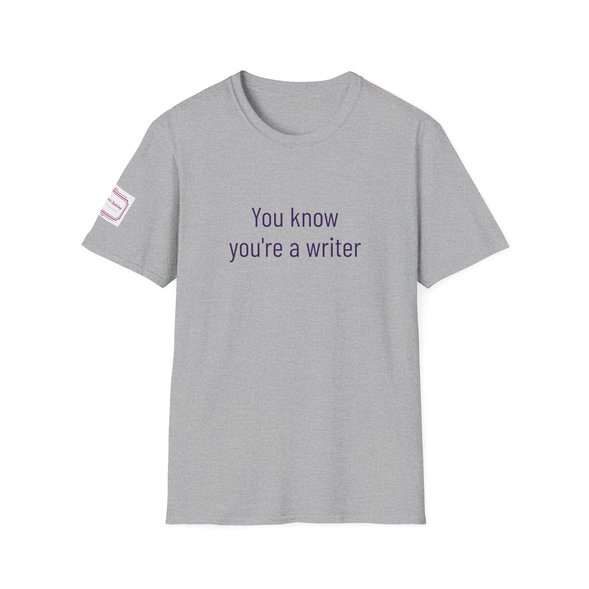 Inspirational Unisex Softstyle T-Shirt - 'You Know' Philosophical Design - The Dreamer's Bookshop.