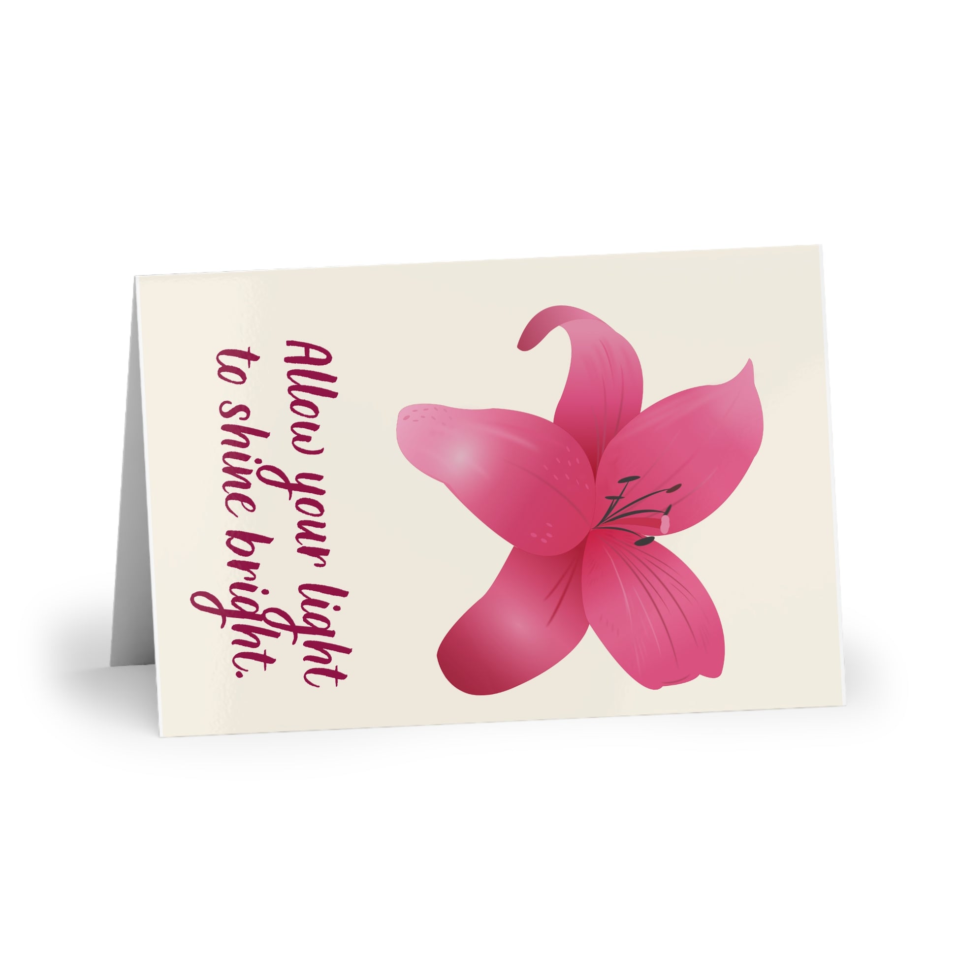 The Dreamer's Bookshop - Love Yourself Card "Your light" - The Dreamer's Bookshop.