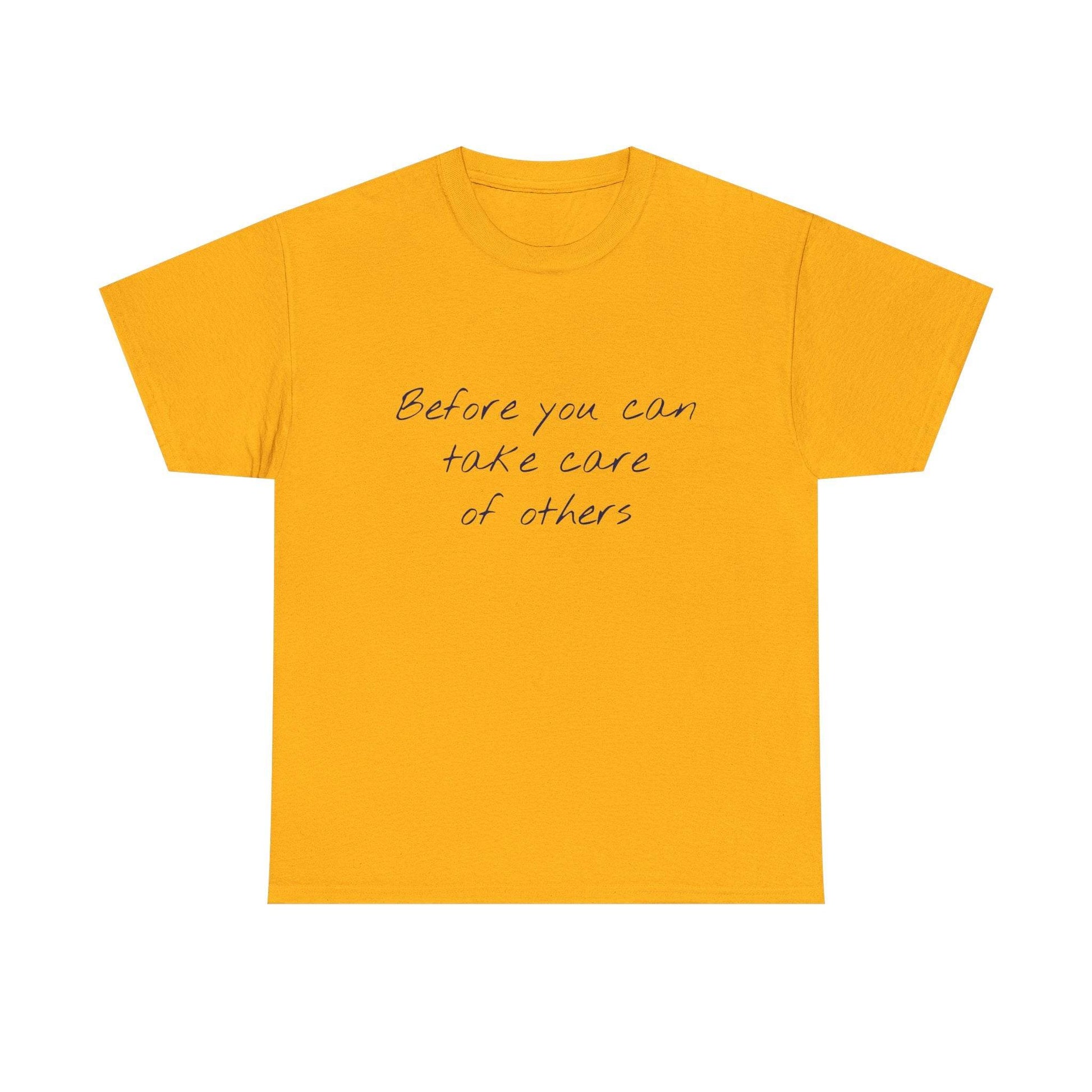 Take Care - Unisex Heavy Cotton Tee - Creative Apparel - The Dreamer's Bookshop.