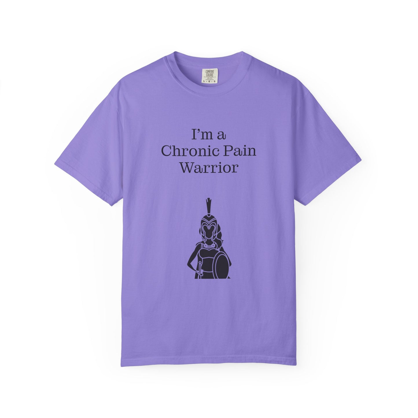 Chronic Pain Warrior Unisex Garment-Dyed T-Shirt - Empowering Supportive Apparel