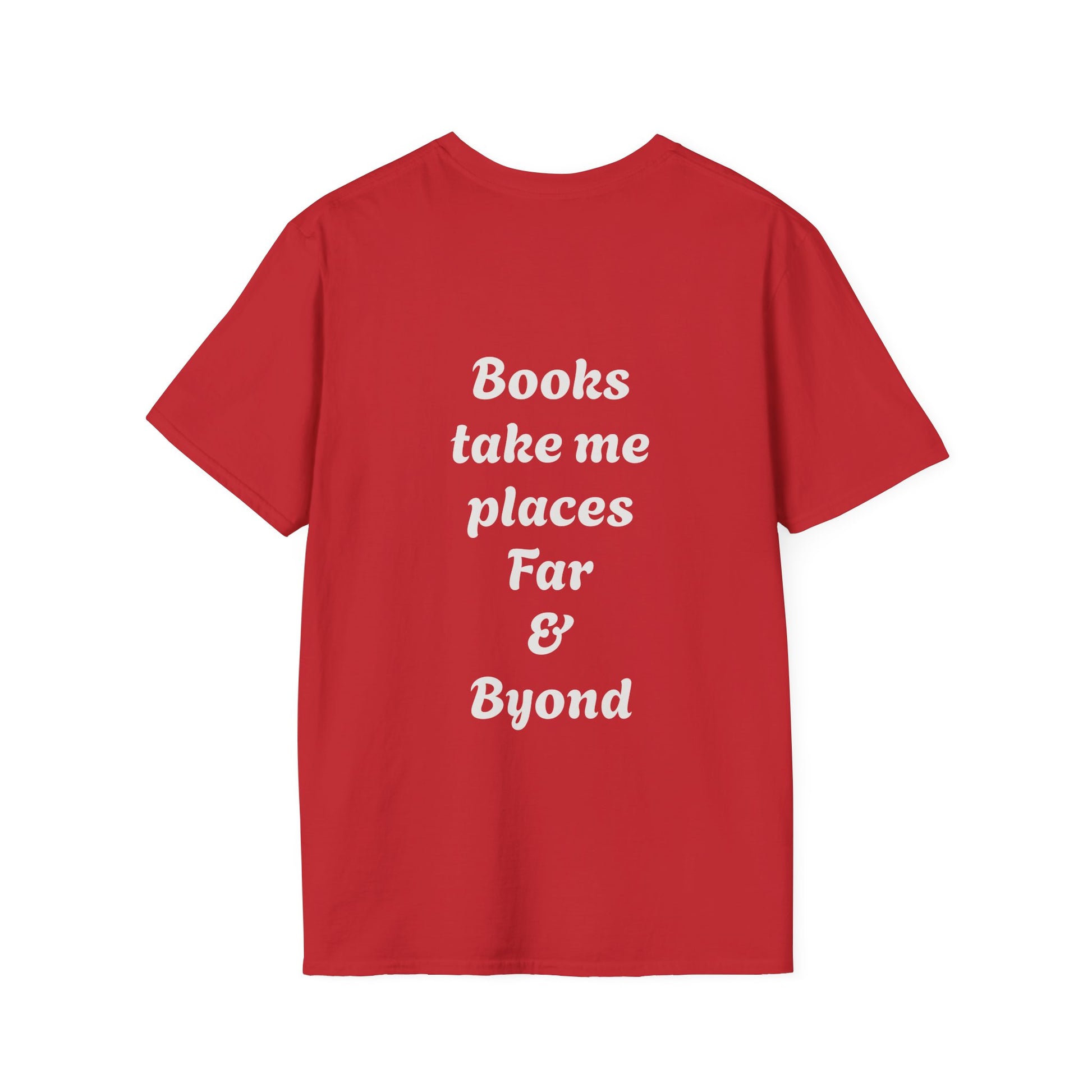 Unisex Travel-Inspired T-Shirt - "I'm a Traveller of Worlds" - Perfect for Book Lovers - The Dreamer's Bookshop.
