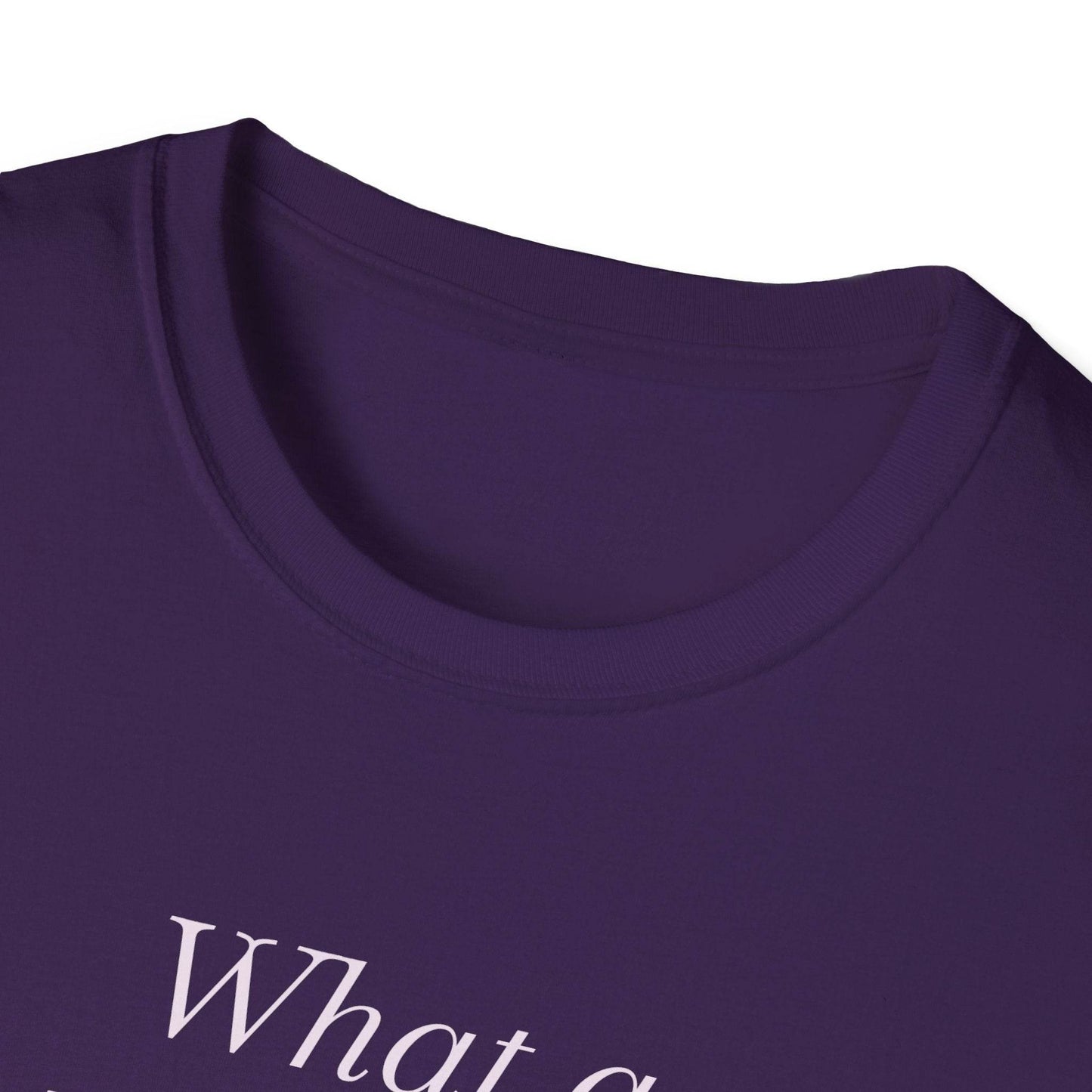 Book Lover Unisex Softstyle T-Shirt - 'What a Book Girlie Wants' - The Dreamer's Bookshop.