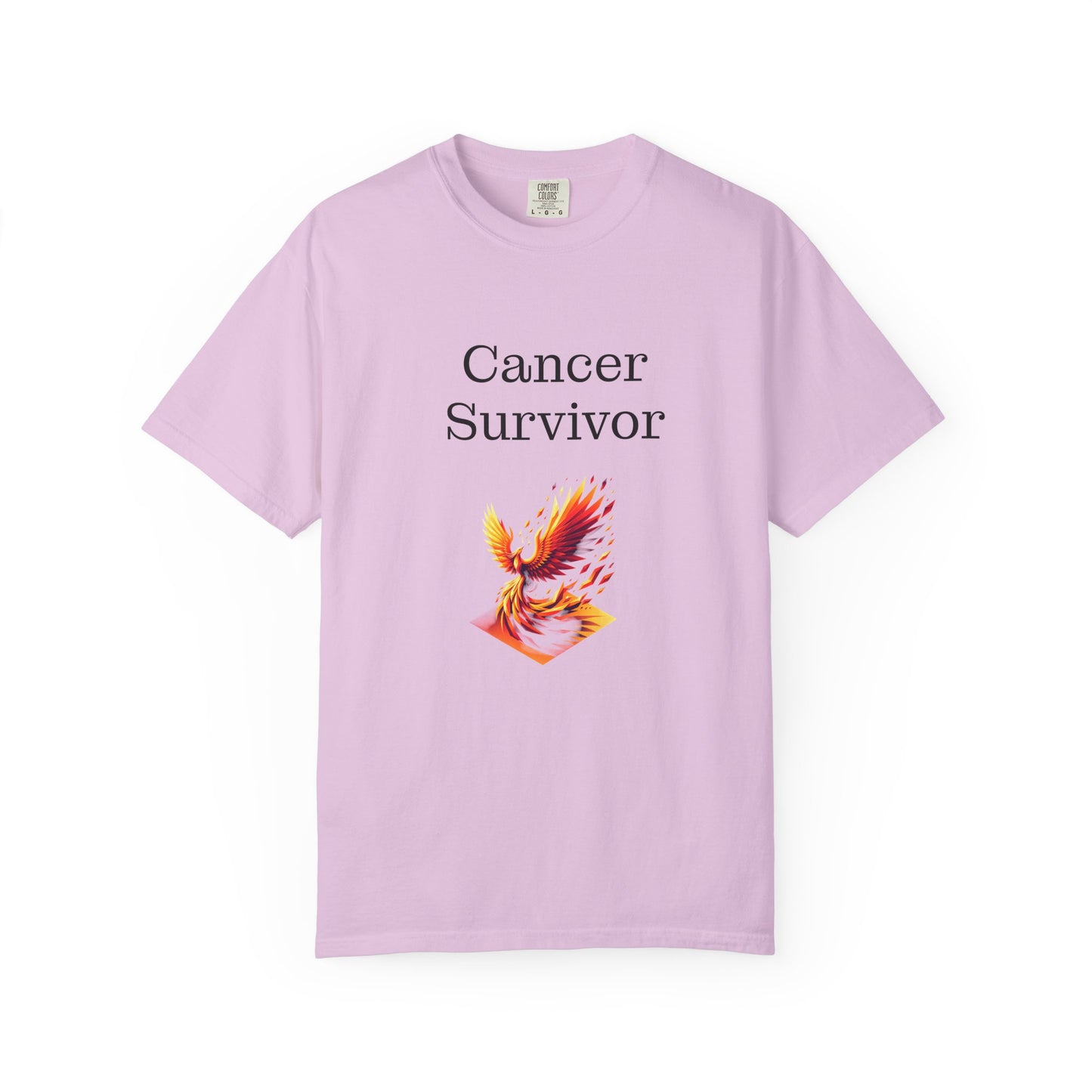Cancer Survivor Unisex Garment-Dyed T-shirt - Inspirational Motivational Tee