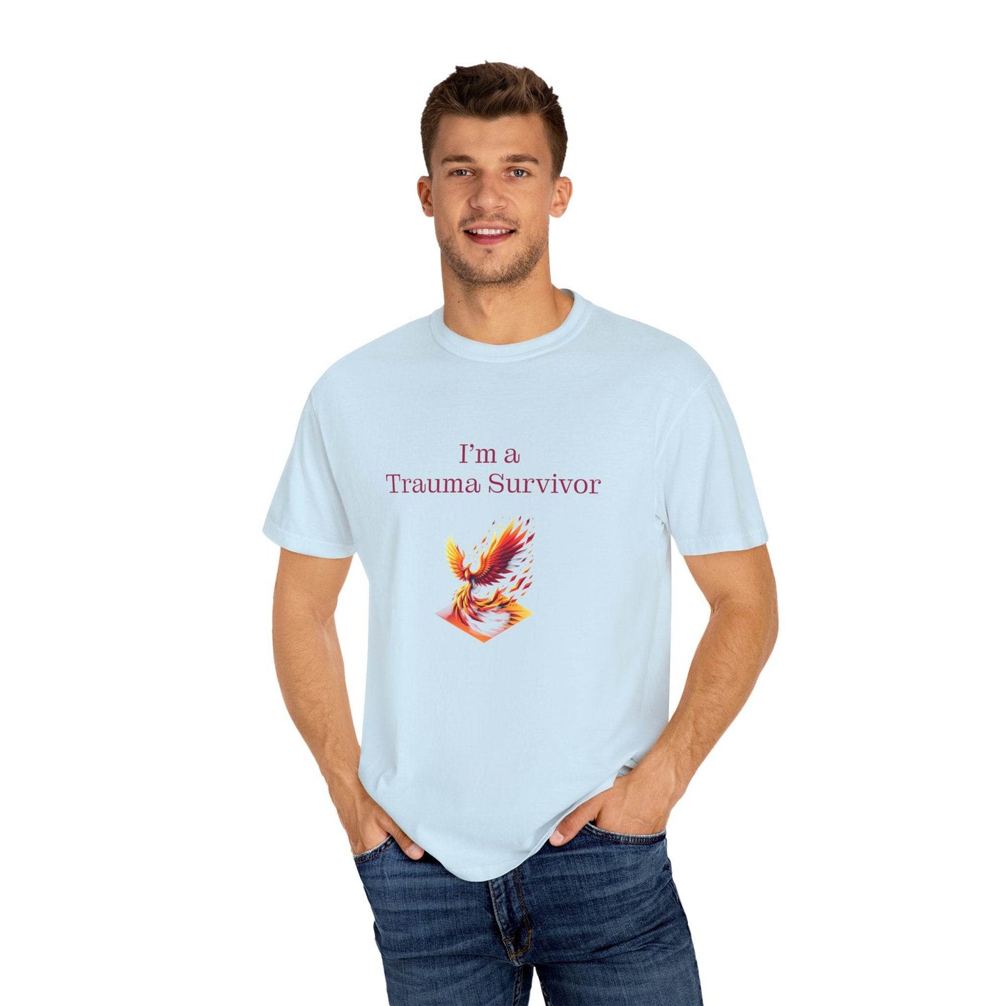 Trauma Survivor Unisex T-Shirt - Empowering Tee for Healthcare Awareness - The Dreamer's Bookshop.