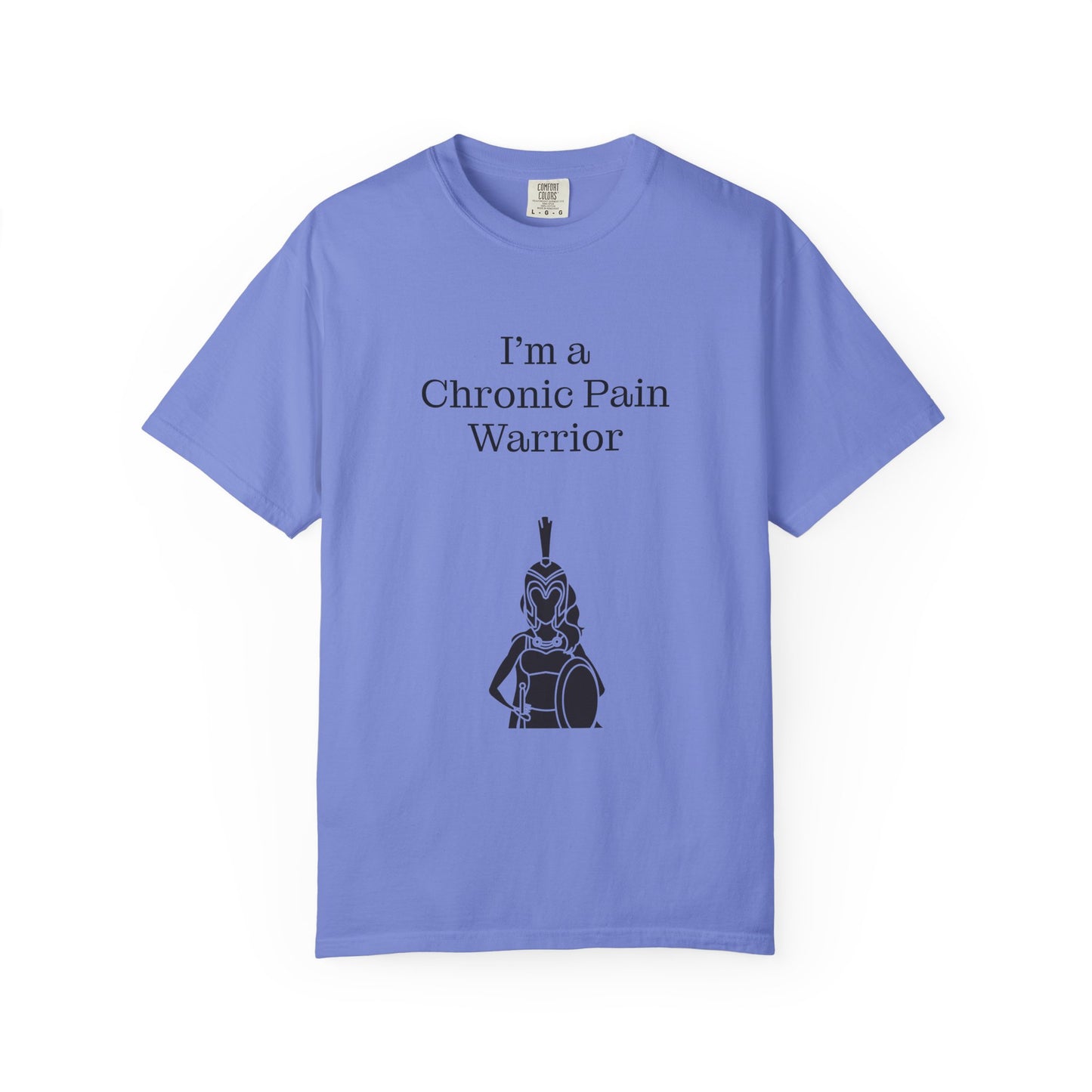 Chronic Pain Warrior Unisex Garment-Dyed T-Shirt - Empowering Supportive Apparel