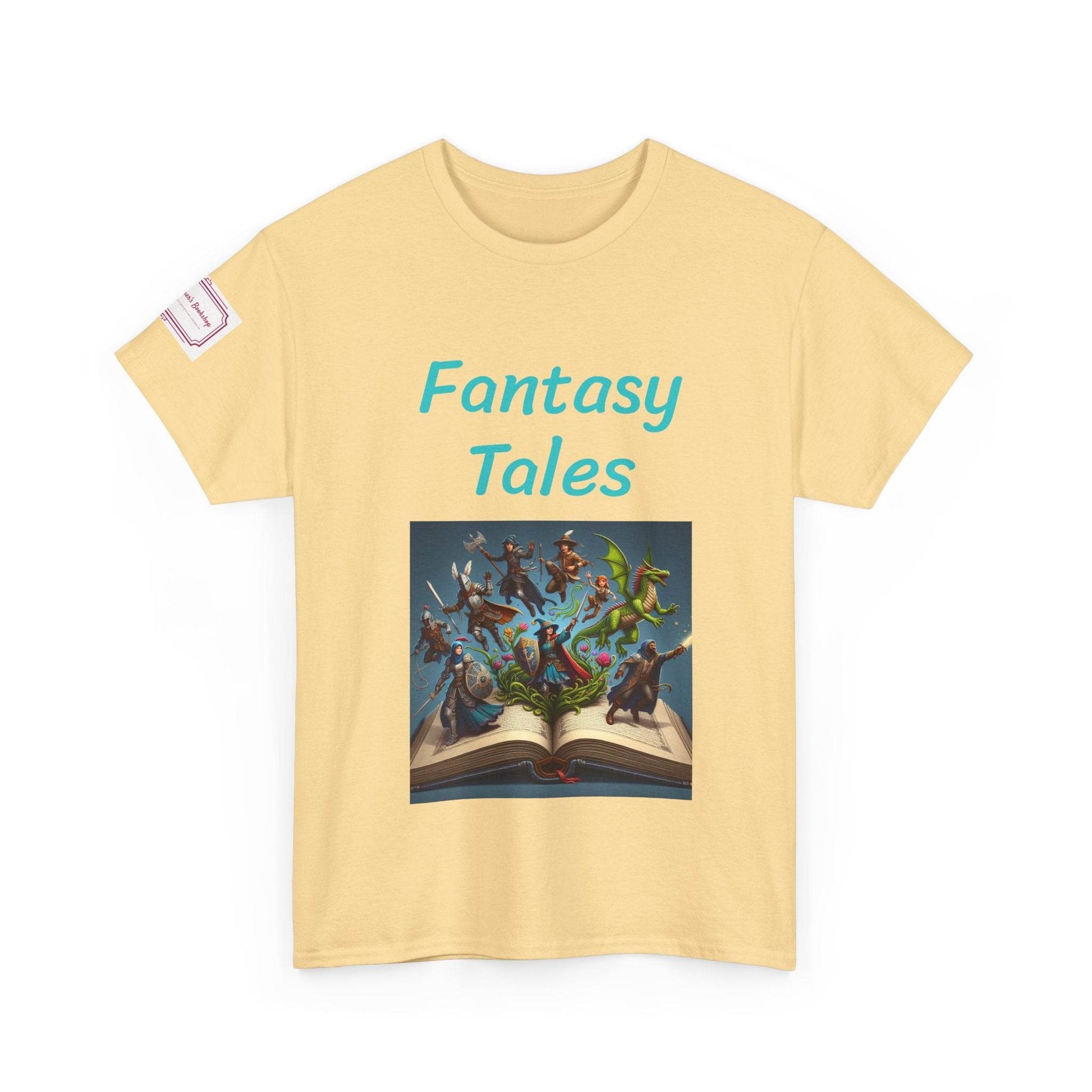 Magic - Graphic Unisex Heavy Cotton Tee - Fantasy Tales - The Dreamer's Bookshop.