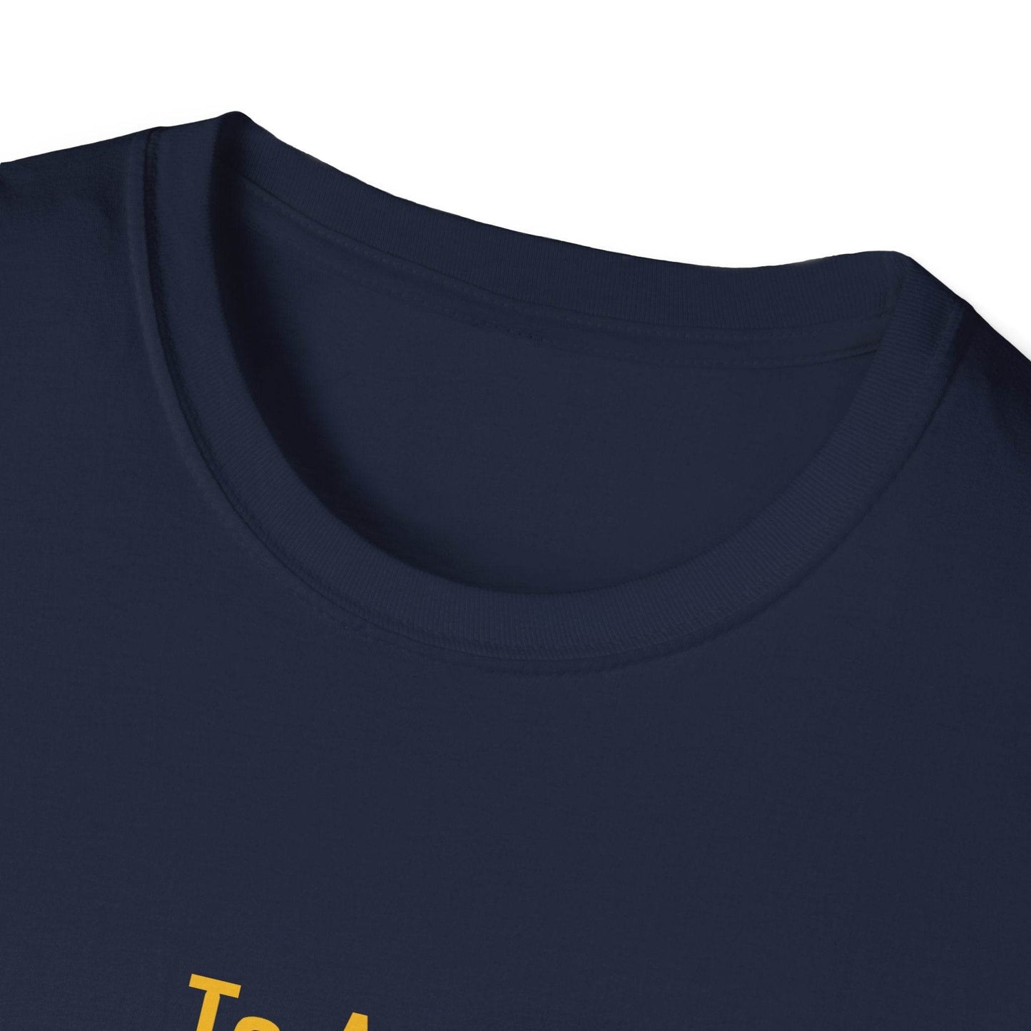 Inspirational Unisex Softstyle T-Shirt - 'To Ask' Philosophical Design - The Dreamer's Bookshop.