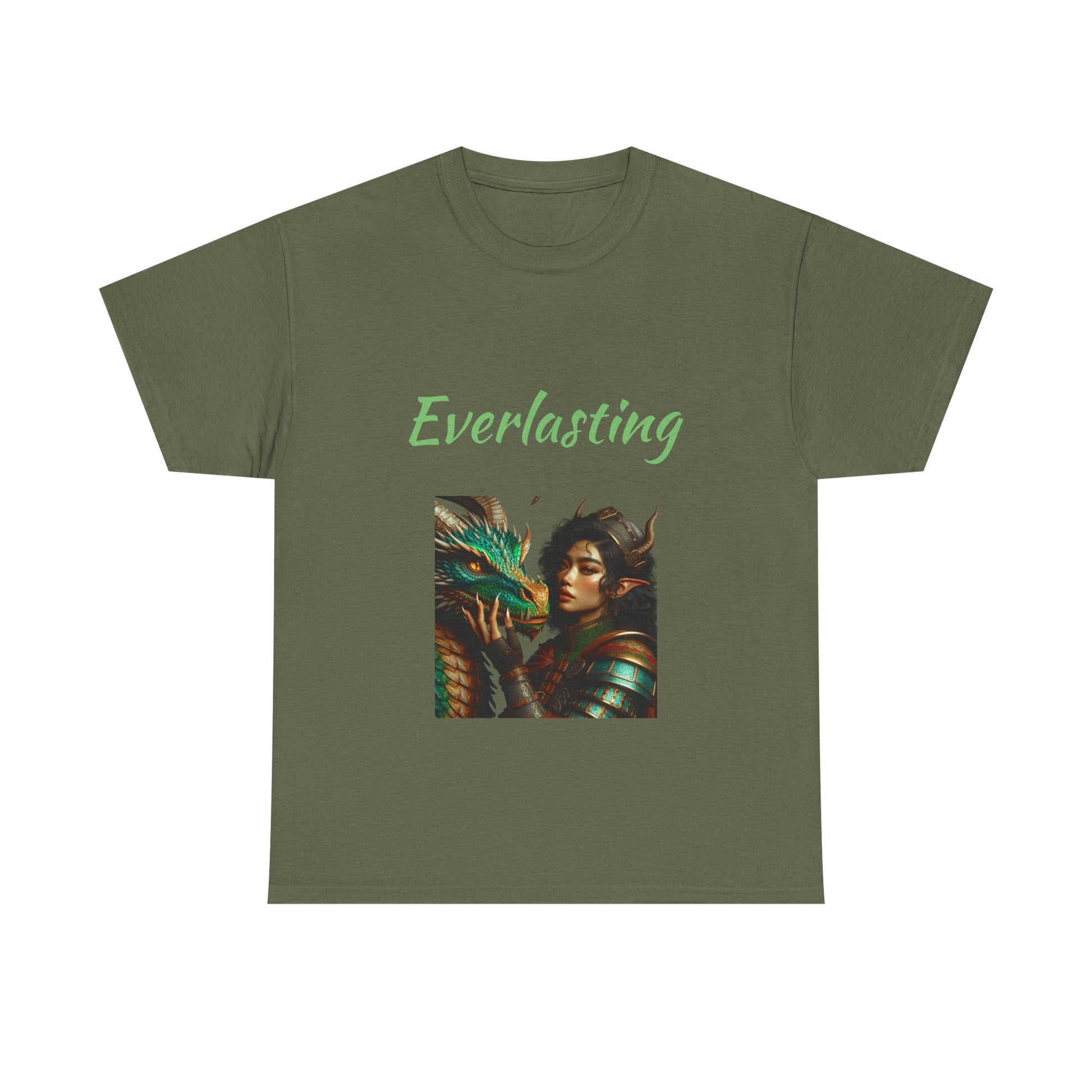 Book Lover's Unisex Heavy Cotton Tee - "Everlasting" - The Dreamer's Bookshop.