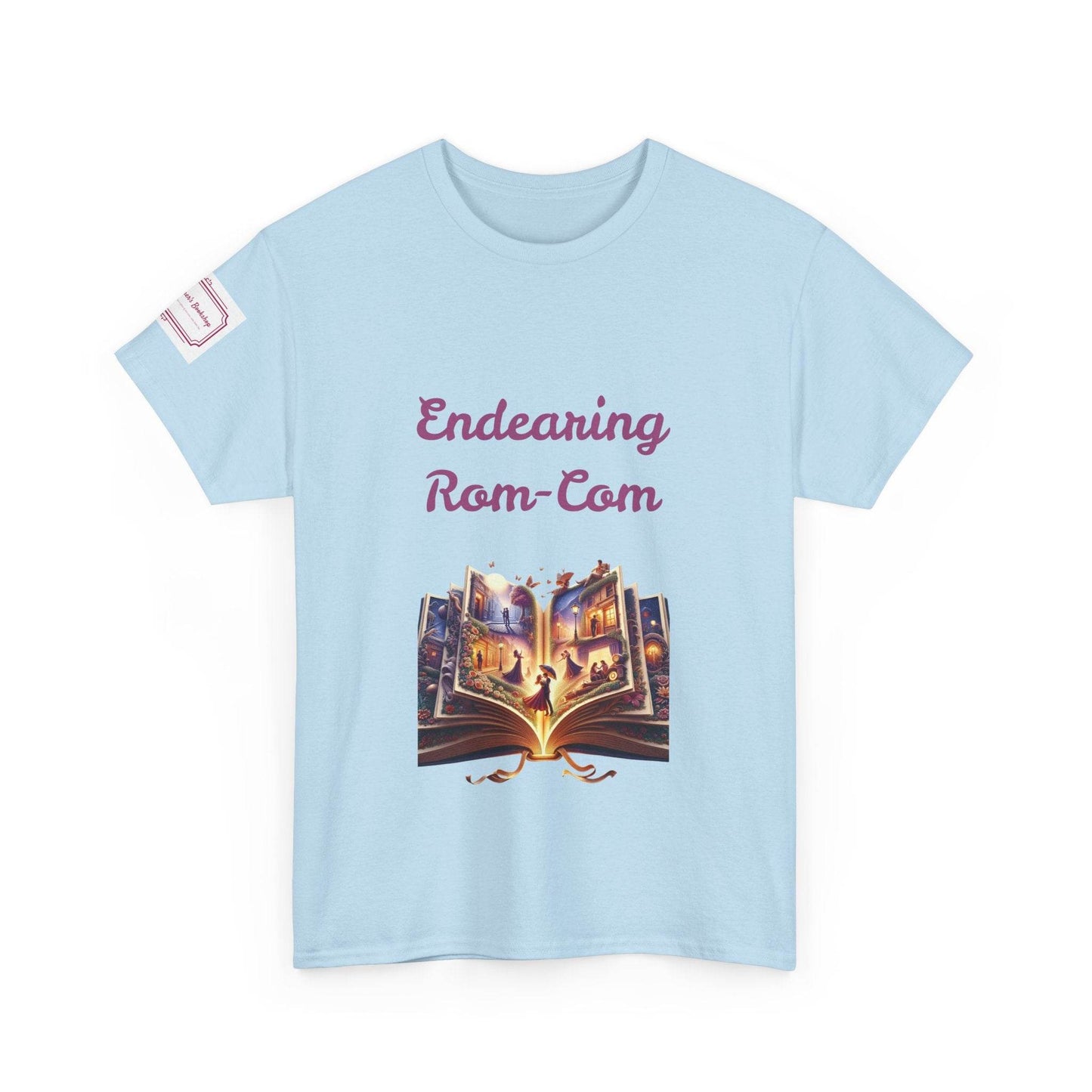 Endearing - Unisex Heavy Cotton Tee - Rom-Com Books - The Dreamer's Bookshop.